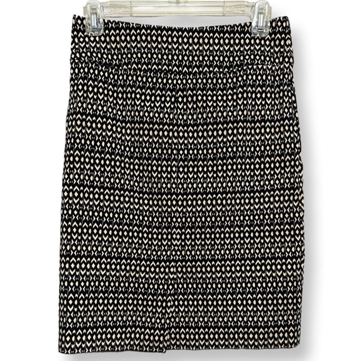 Other Margaret M Pencil Skirt Abstract Knee Length Black/Beige S Size 27" / US 4 / IT 40 - 2 Thumbnail