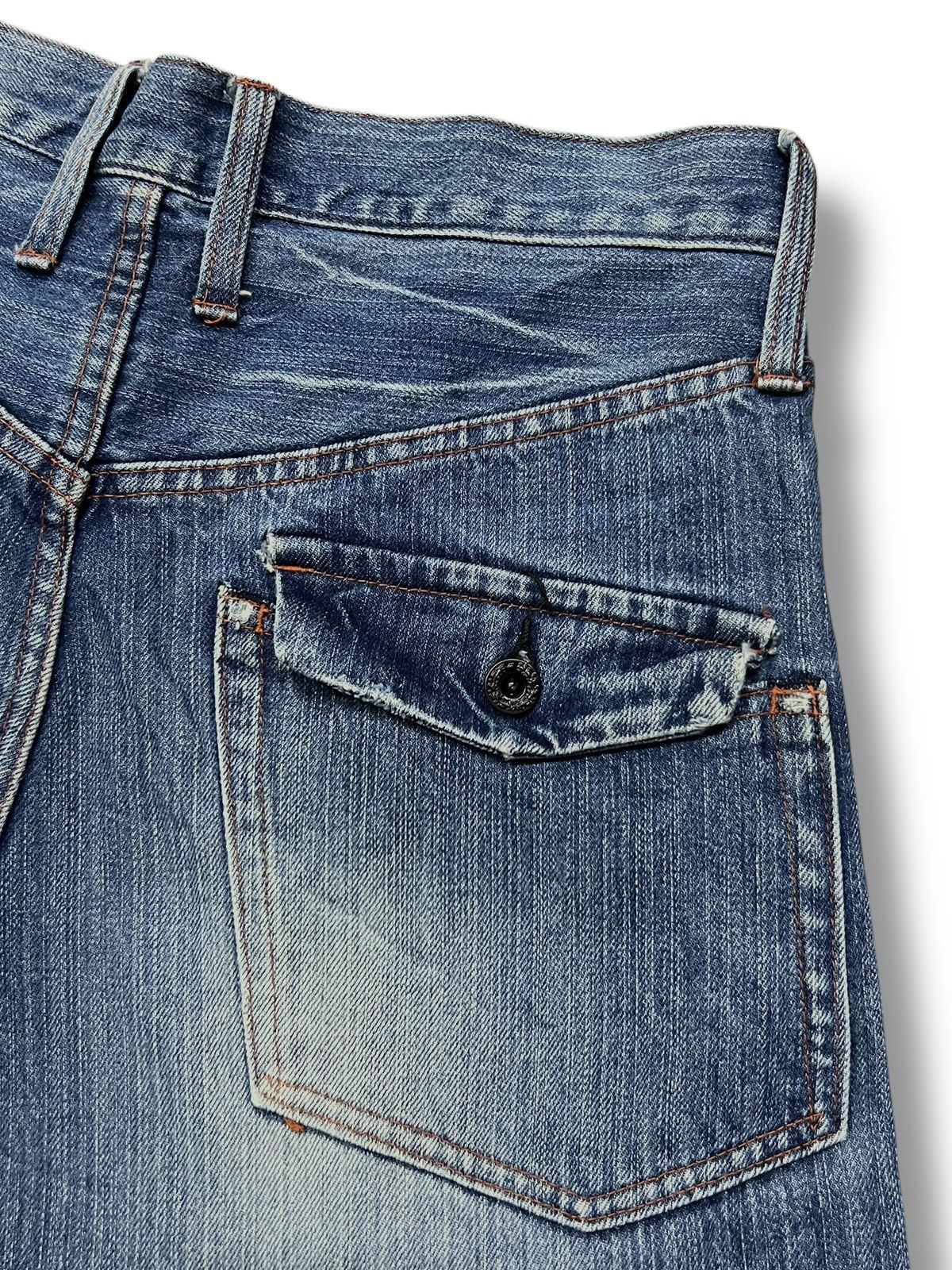 Global Work Vintage Japanese Brand Global Works - Faded Wash Jeans Size US 32 / EU 48 - 7 Thumbnail
