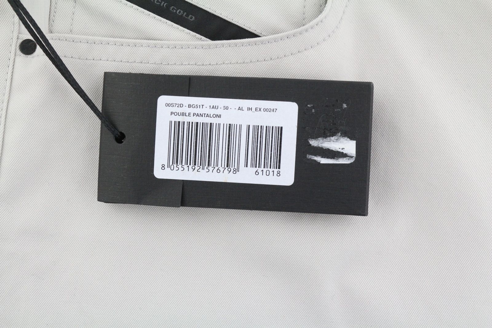 Diesel POUBLE BG51T 50 Cargo Slim Light Logo Trousers 40934 Size US 34 / EU 50 - 6 Thumbnail