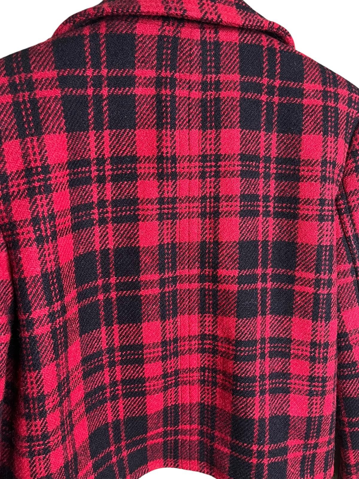 Saint Laurent Paris Saint Laurent FW14 wool Tartan Cropped Blazer Hedi Slimane Size M / US 6-8 / IT 42-44 - 4 Thumbnail
