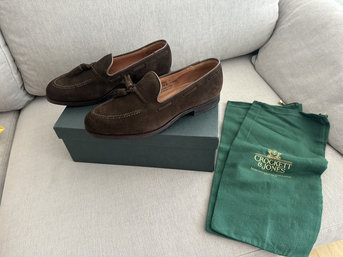 Crockett & Jones Crockett & Jones Cavendish Dark Brown Size US 8.5 / EU 41-42 - 1 Thumbnail