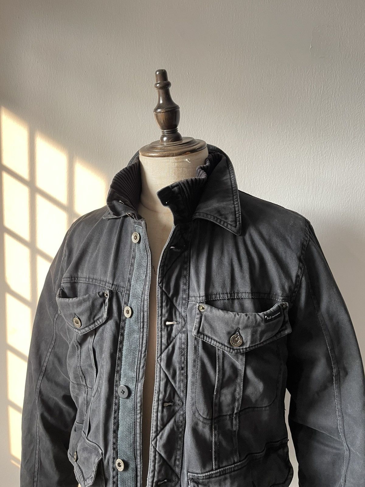 Dolce & Gabbana 2000s Dolce & Gabbana Disstressed Sailor Jacket 11 Size US M / EU 48-50 / 2 - 4 Thumbnail