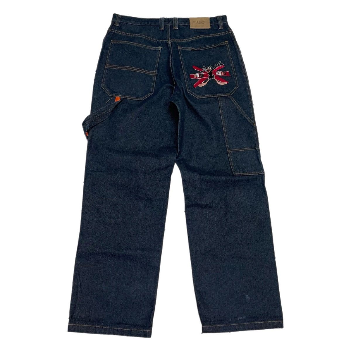 Iceberg Iceberg History Y2K Raw Baggy Denim Size US 35 - 2 Thumbnail
