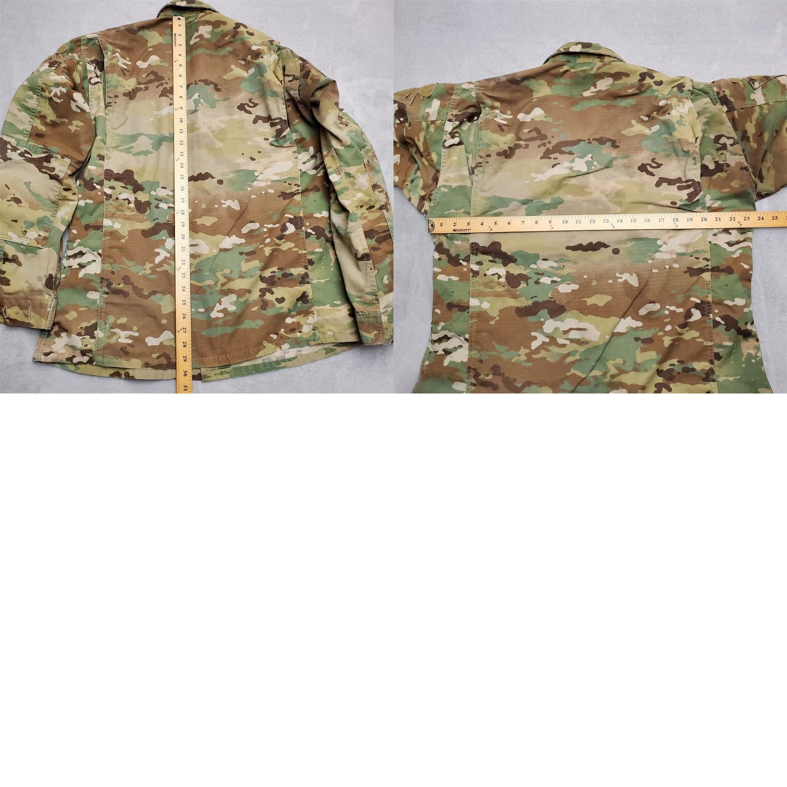 American Apparel VTG Camouflage Shirt Jacket Mens M Long Sleeve Army Coat Camouflage Military Cotton Nylon Canvas Button-Up Cardigan? Size US M / EU 48-50 / 2 - 8 Thumbnail