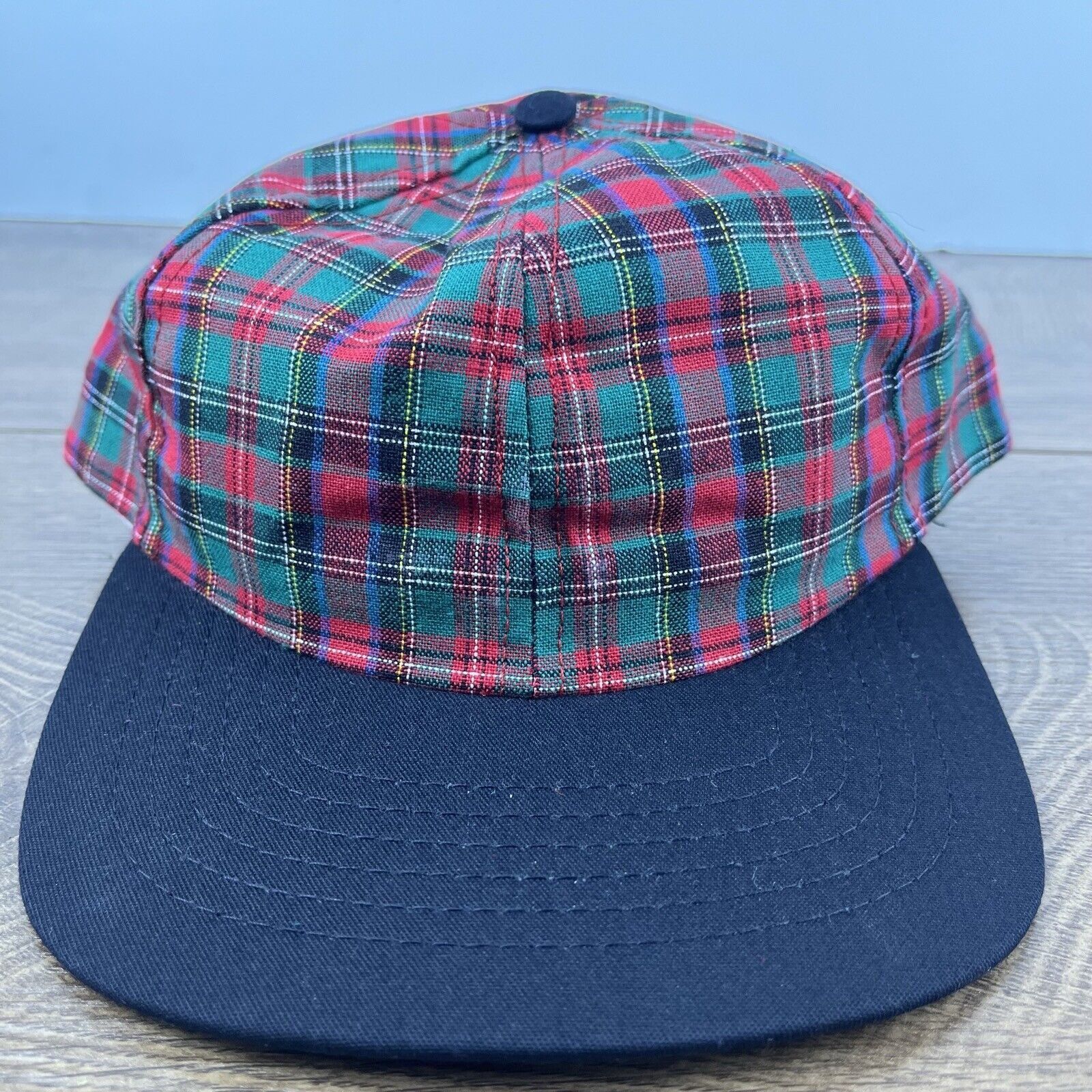 Other Red Green Christmas Snapback Hat Red Cap Hat Adjustable Hat Size ONE SIZE - 1 Thumbnail