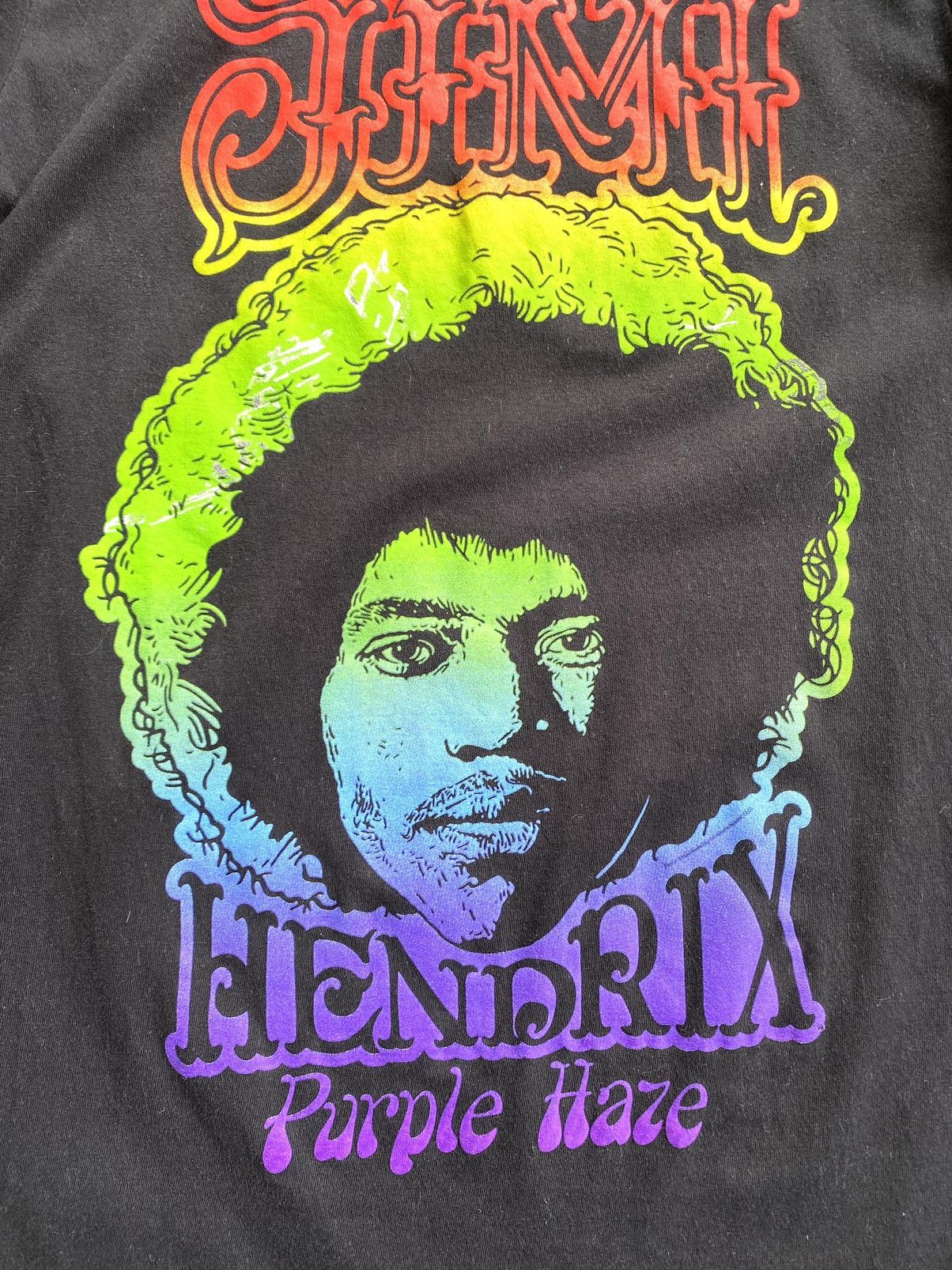 Jimi Hendrix Vintage Jimi Hendrix Purple Haze Tee Shirt Guitar Band Size US S / EU 44-46 / 1 - 4 Thumbnail
