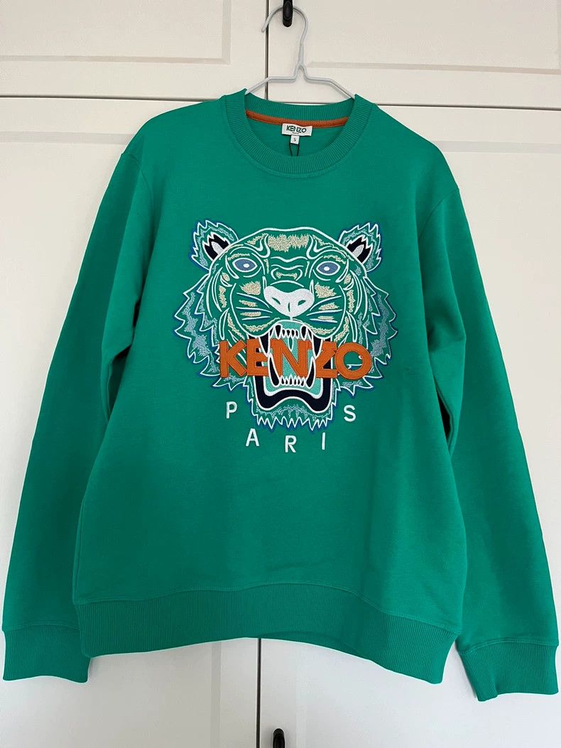 Kenzo Kenzo Men's Classic Embroidered Tiger Sweatshirt - dmc Size US S / EU 44-46 / 1 - 1 Thumbnail
