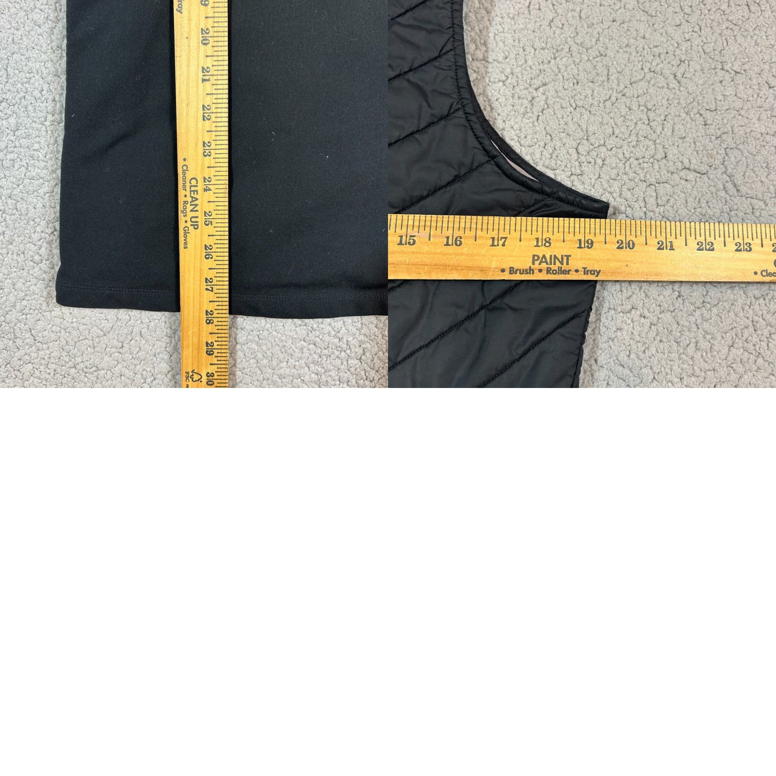 Nike Nike Vest Mens XL Black Aerolayer Thermal Quilted Full Zip Sleeveless Running Size US XL / EU 56 / 4 - 8 Thumbnail