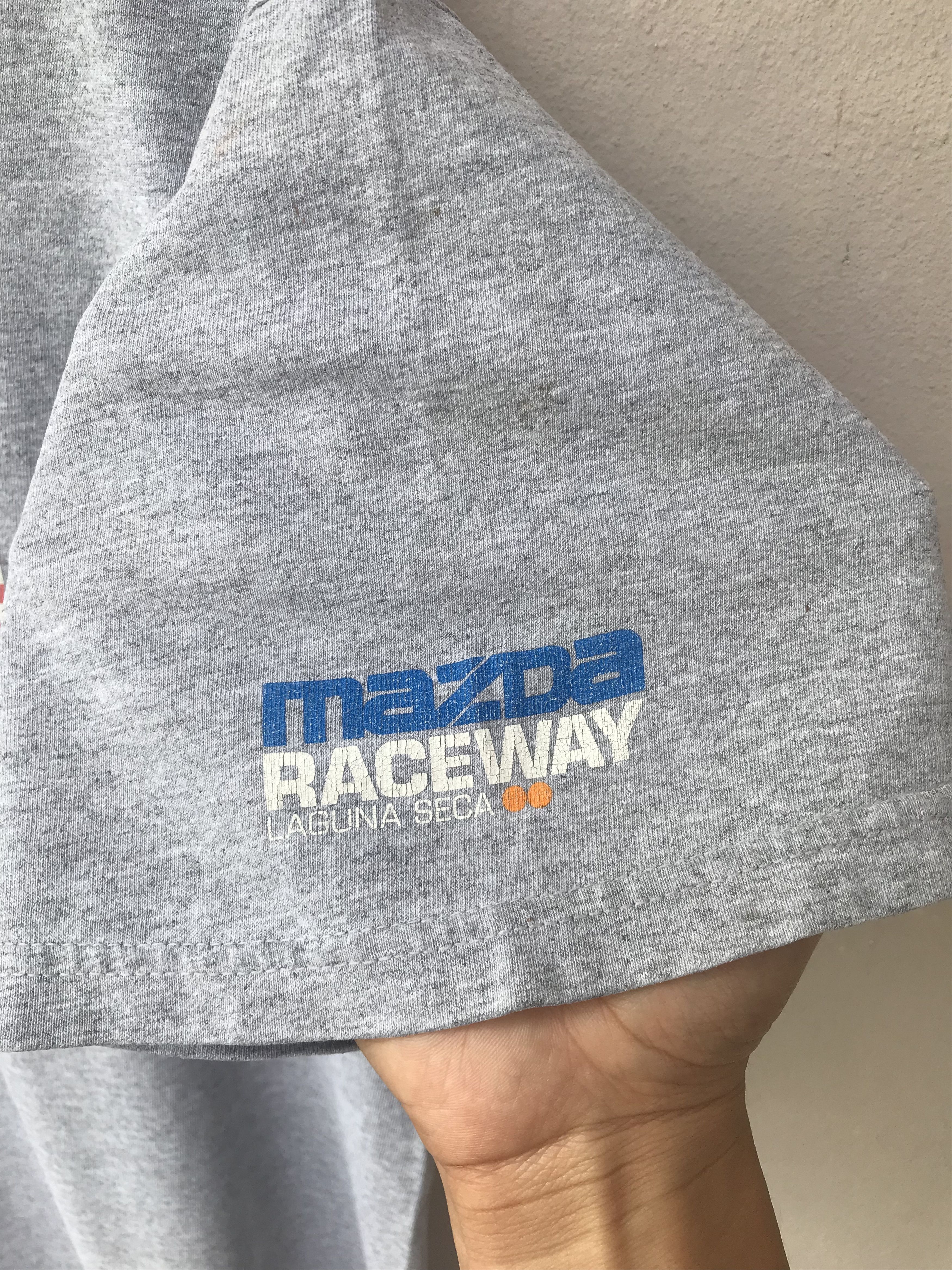 Porsche Design Vintage Y2k Porsche Mazda Raceway Tee nascar racing Size US XL / EU 56 / 4 - 3 Thumbnail