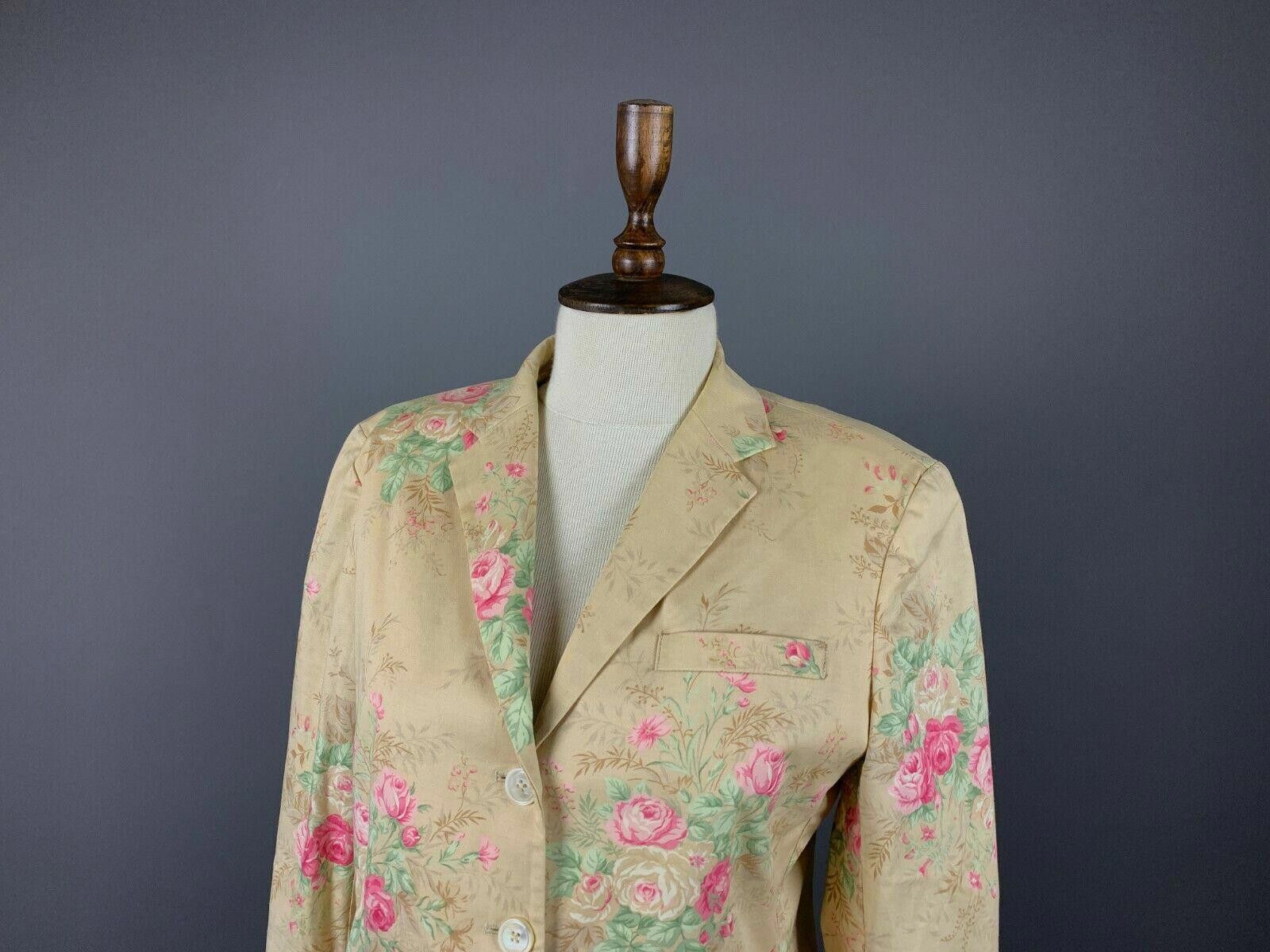 Lauren Ralph Lauren Ladies Lauren Ralph Lauren Beige Cotton Blazer Jacket Size 8 Size M / US 6-8 / IT 42-44 - 2 Thumbnail