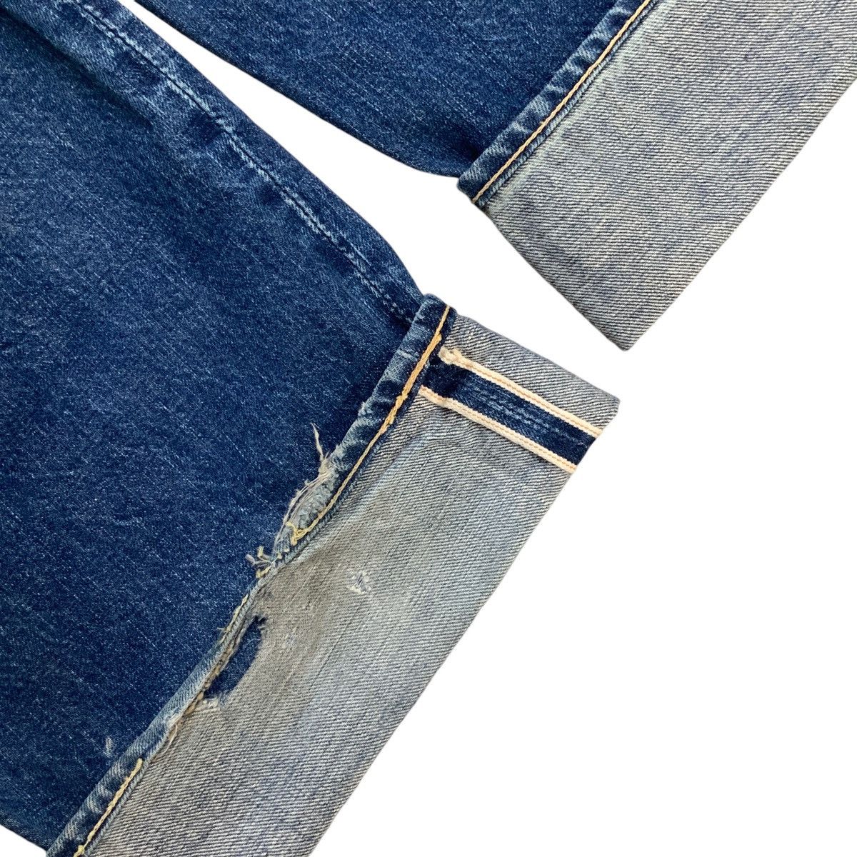 Evisu VINTAGE EVISU PARIS DAICOCK MADE BY WAREHOUSE Size US 37 - 17 Thumbnail