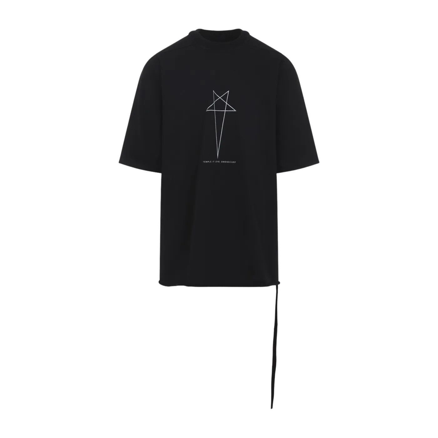Rick Owens Rick Owens SS25 “Hollywood” Hands Jumbo T-Shirt | Grailed