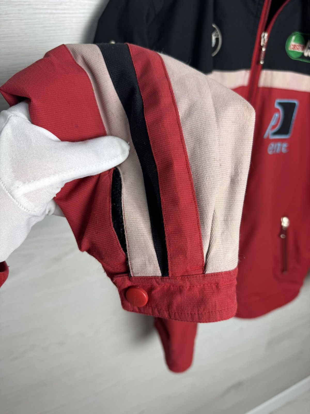BMW BMW Williams Racing F1 Formula Uno Jacket Red Vintage Size US L / EU 52-54 / 3 - 5 Thumbnail