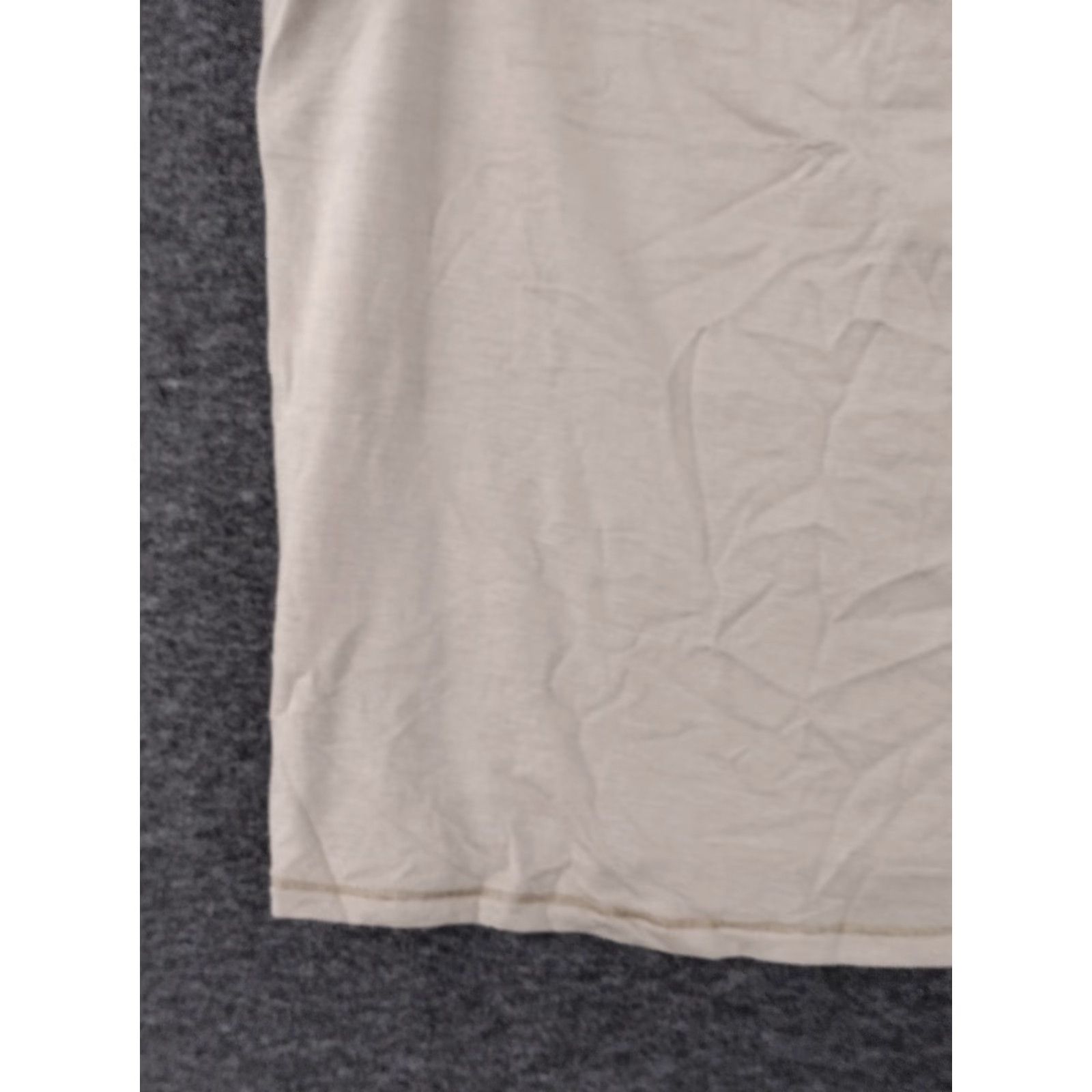SKIMS Skims Sleepwear Shirt Women Taupe 3X Sleeveless Sleep Tank Camisole Fringe Taupe Spandex Rayon Night Tank Women's Size ONE SIZE - 6 Thumbnail