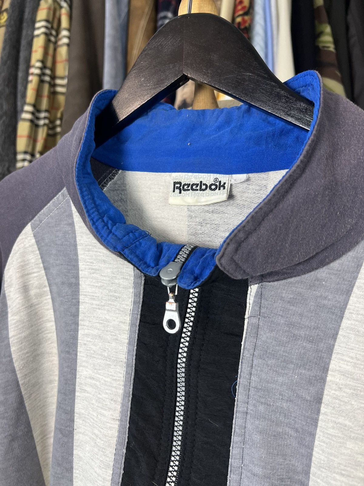 Reebok 90S Vintage Reebok Half Zip Sweatshirt Size L - XL Size US XL / EU 56 / 4 - 4 Thumbnail