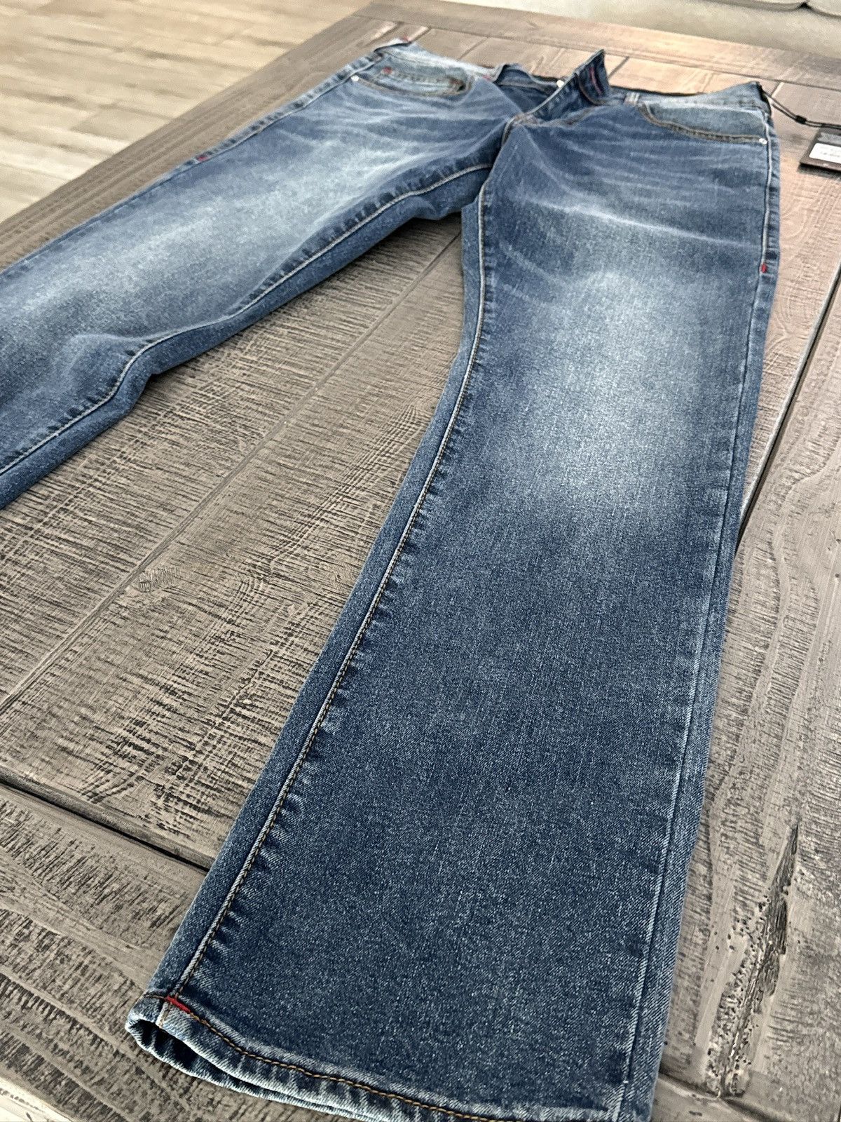 True Religion VINTAGE True Religion Red Stitch Jeans ‼️ Size US 31 - 11 Thumbnail
