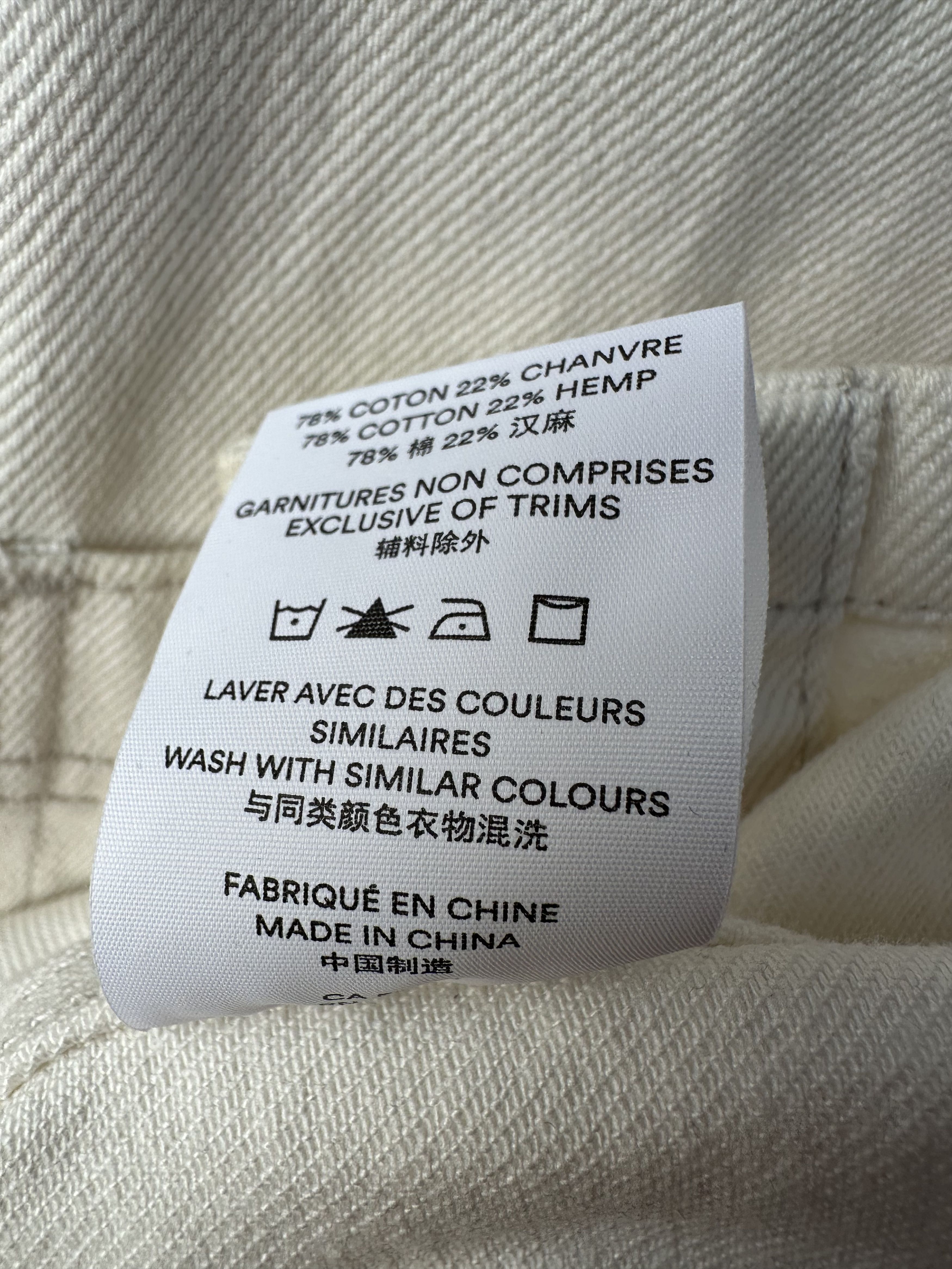 Frank & Oak Cotton-Hemp Denim Jacket Size US S / EU 44-46 / 1 - 11 Thumbnail