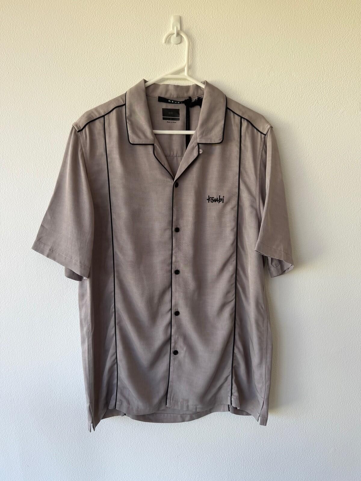 Ksubi new ksubi medium short sleeve resort shirt downtown purple Size US M / EU 48-50 / 2 - 1 Thumbnail