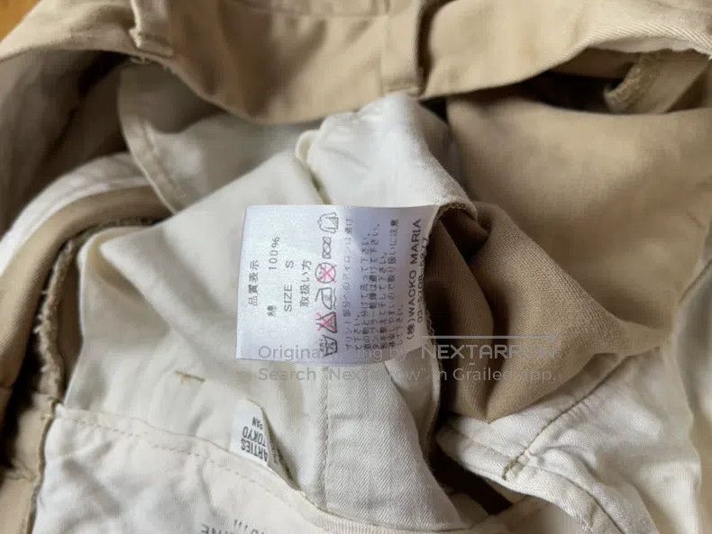 Wacko Maria Wacko Maria size s Khaki-coloured straight casual trousers Size US 28 / EU 44 - 5 Thumbnail
