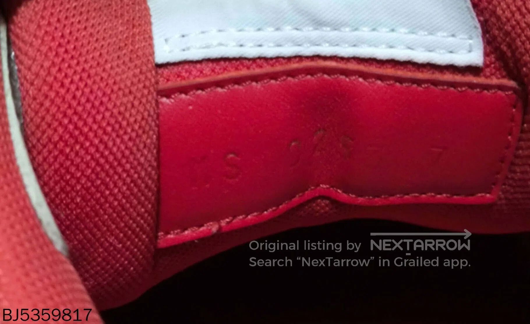 Louis Vuitton red velcro trainer by louis vuitton. Size US 9 / EU 42 - 6 Thumbnail