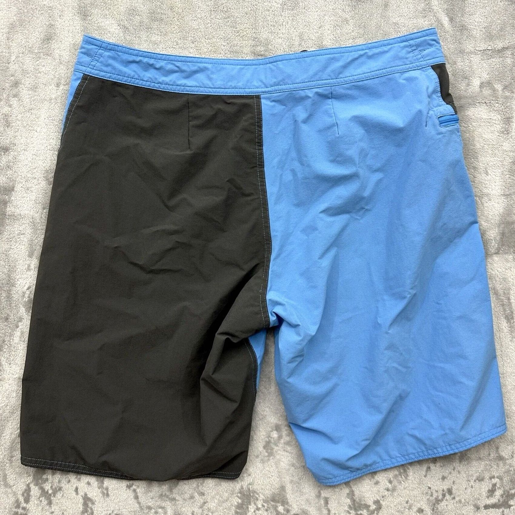Patagonia Patagonia Board Shorts Men's 36 Blue Black Stretch Wavefarer Swim Beach Size US 36 / EU 52 - 3 Thumbnail
