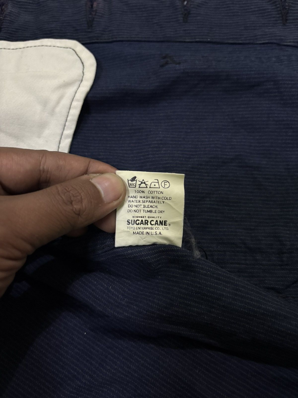 Sugar Cane Sugar Cane Stripe Worker Vest Size US M / EU 48-50 / 2 - 13 Thumbnail
