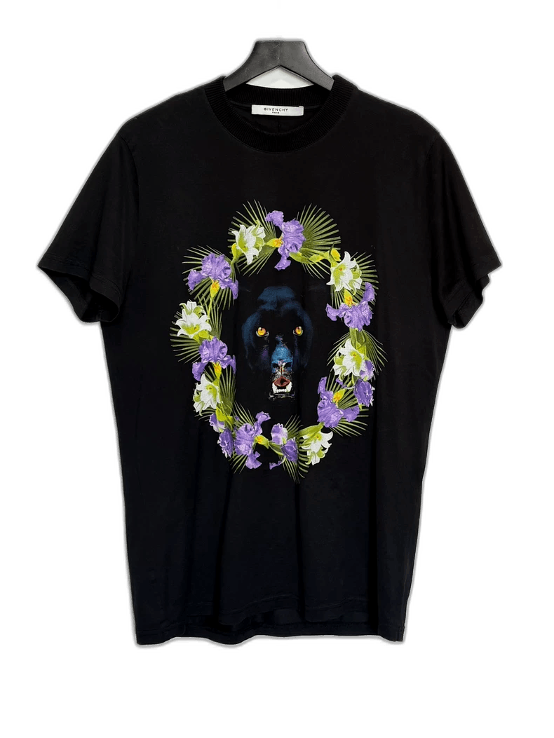 Givenchy Givenchy Givenchy Black Panther Orchid Short Sleeve TShirt Size US S / EU 44-46 / 1 - 1 Thumbnail