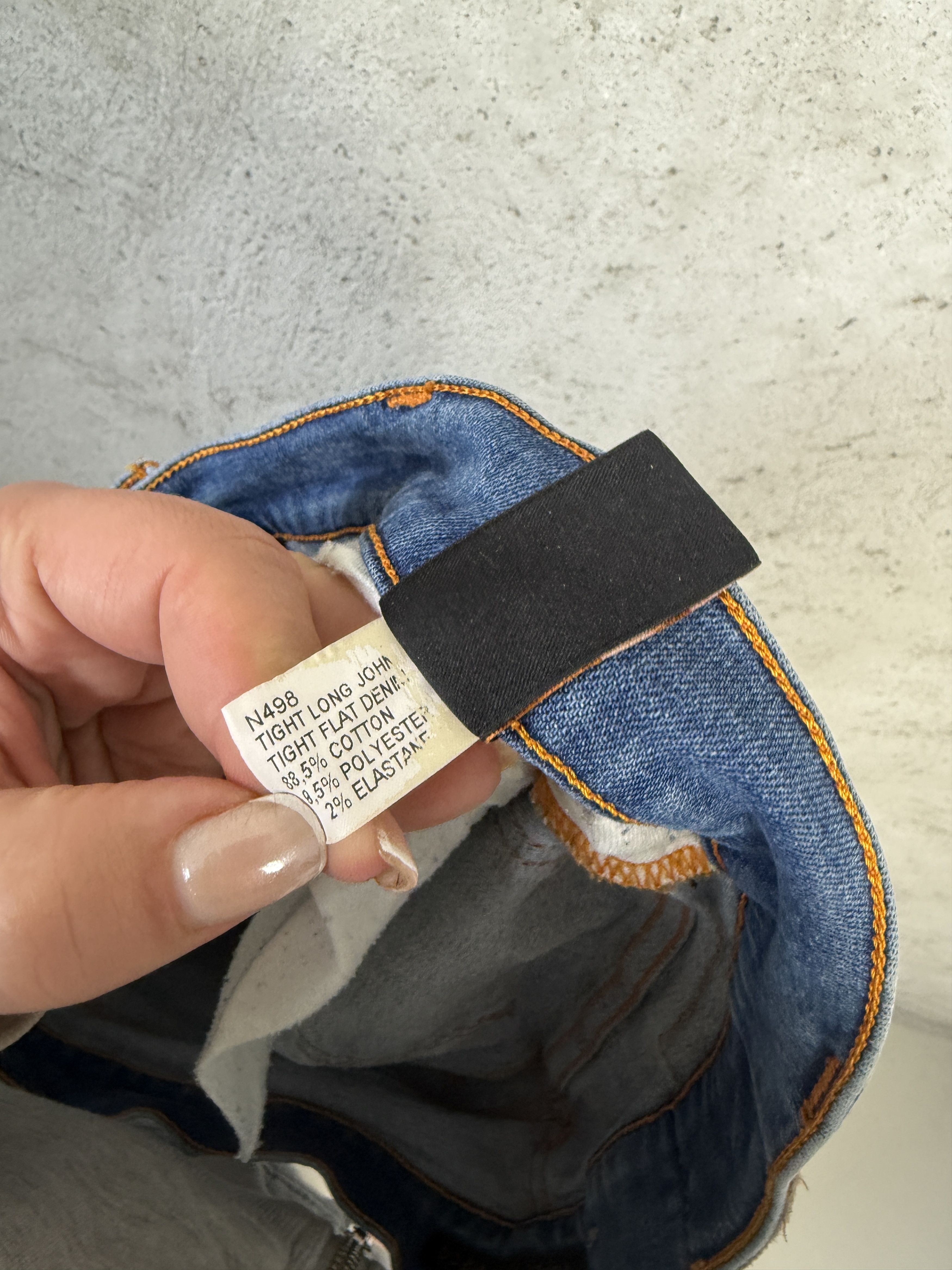 Nudie Jeans Nudie Jeans Tight Long John denim jeans pants Size US 32 / EU 48 - 7 Thumbnail