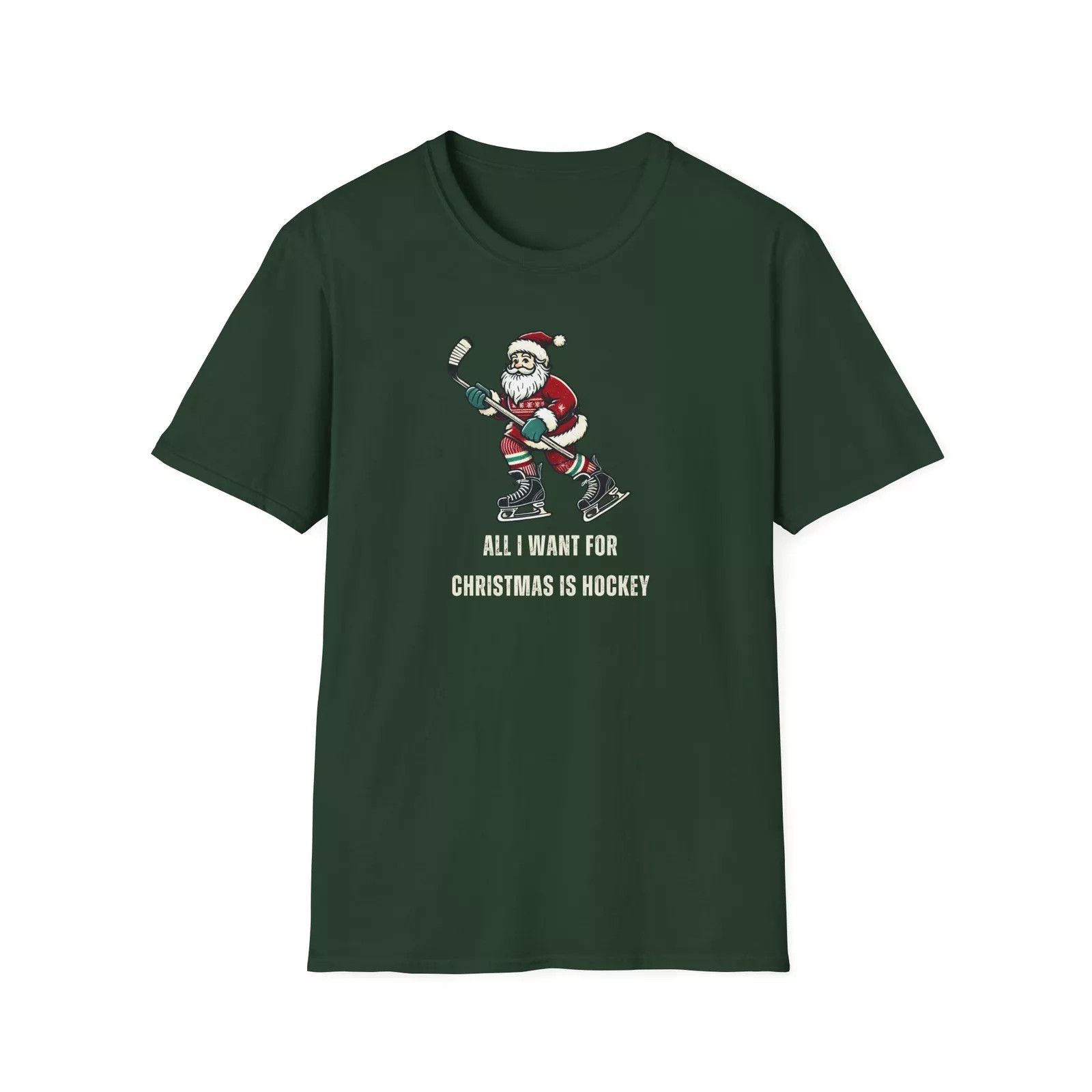 Polo Ralph Lauren Vintage Christmas Santa Hockey T-Shirt Size US XXS / EU 40 - 1 Thumbnail