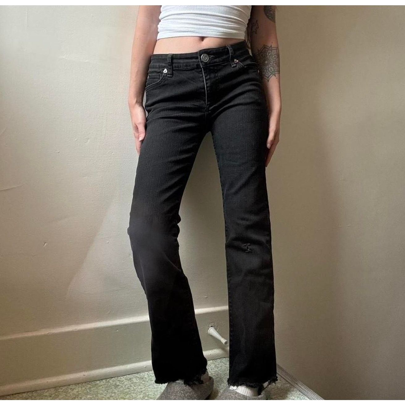 Other Y2K Kut from the Kloth Black Denim Bootcut Jeans 2 Size 26" / US 2 / IT 38 - 1 Thumbnail