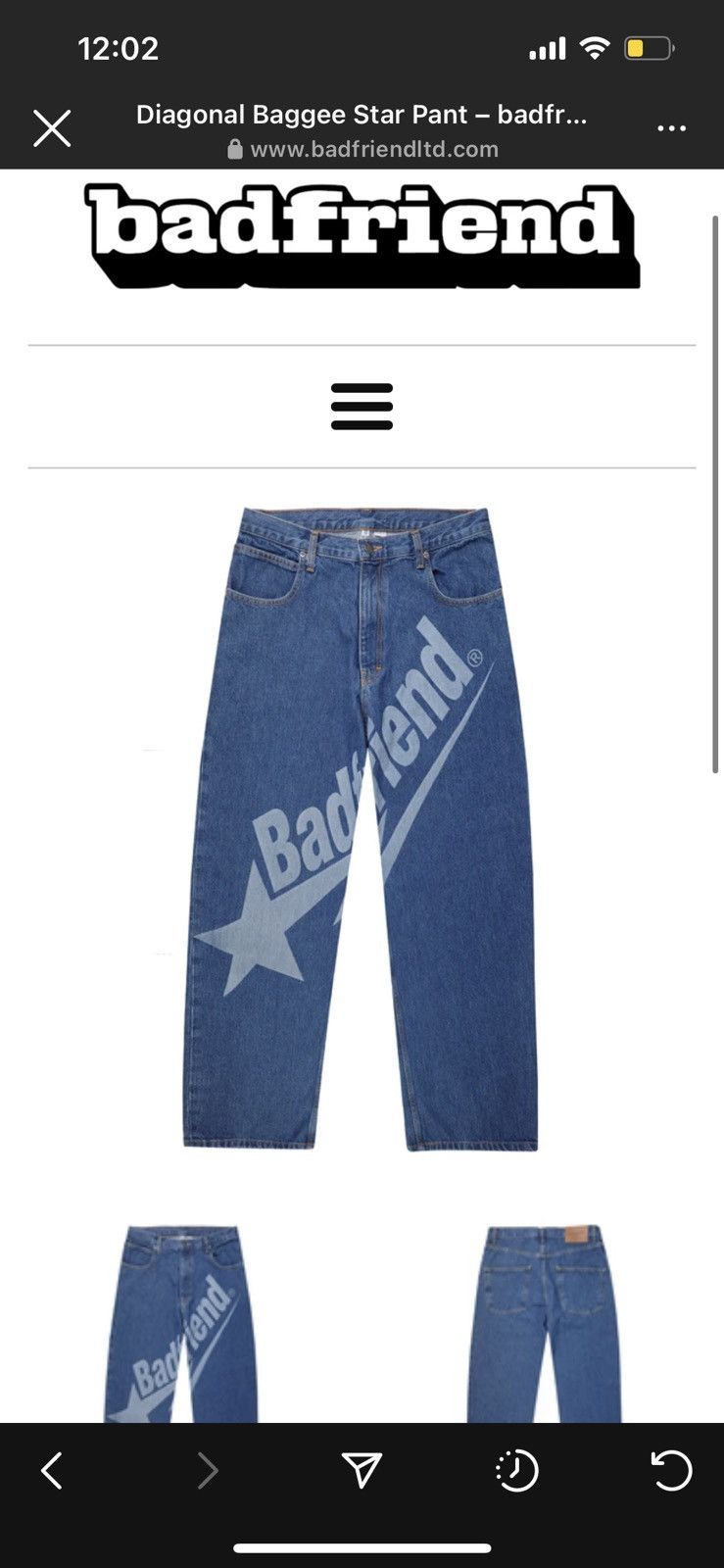 Badfriend Badfriend jeans Size US 34 / EU 50 - 1 Preview