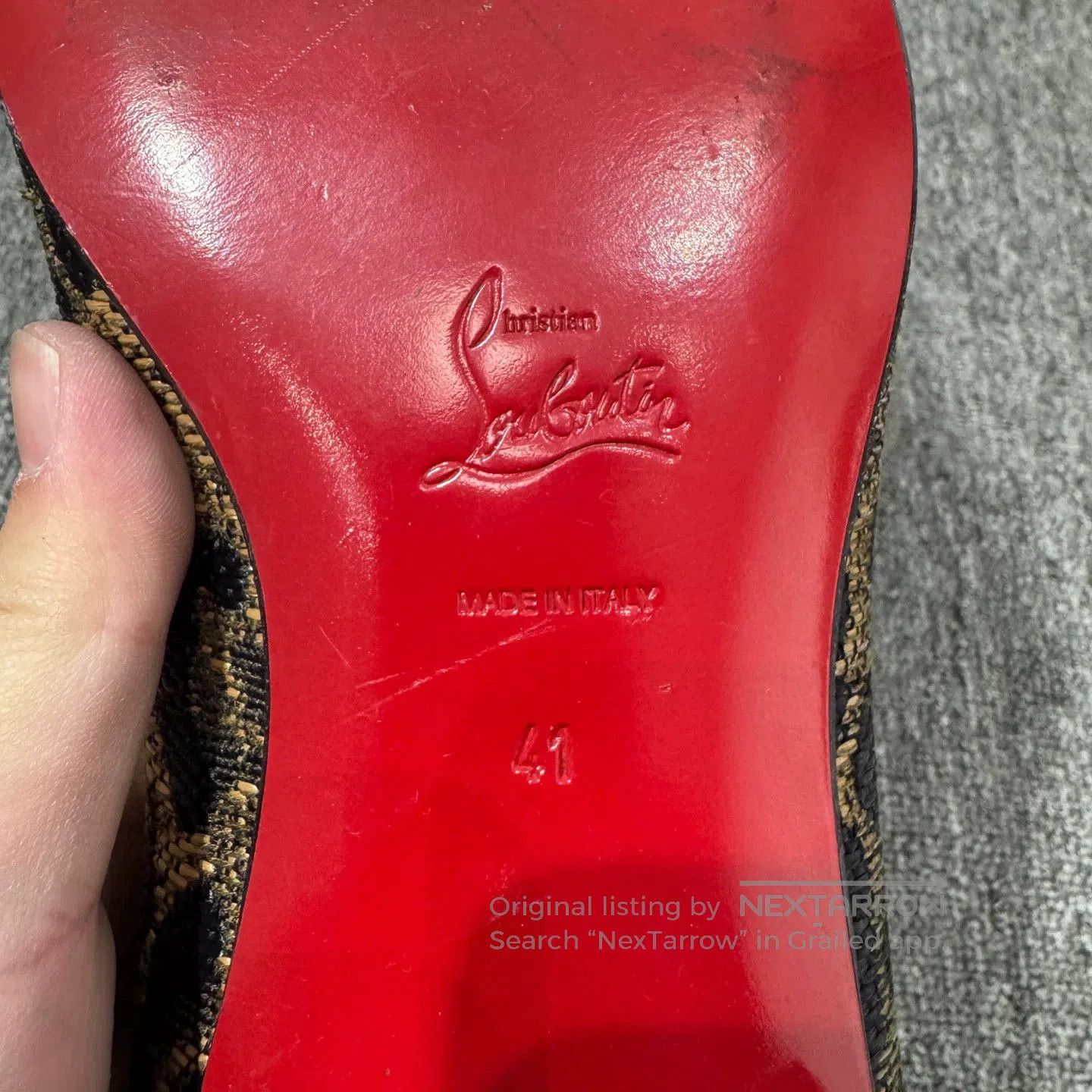 Christian Louboutin Christian Louboutin Woven Slip-On. Size US 8 / EU 41 - 5 Thumbnail