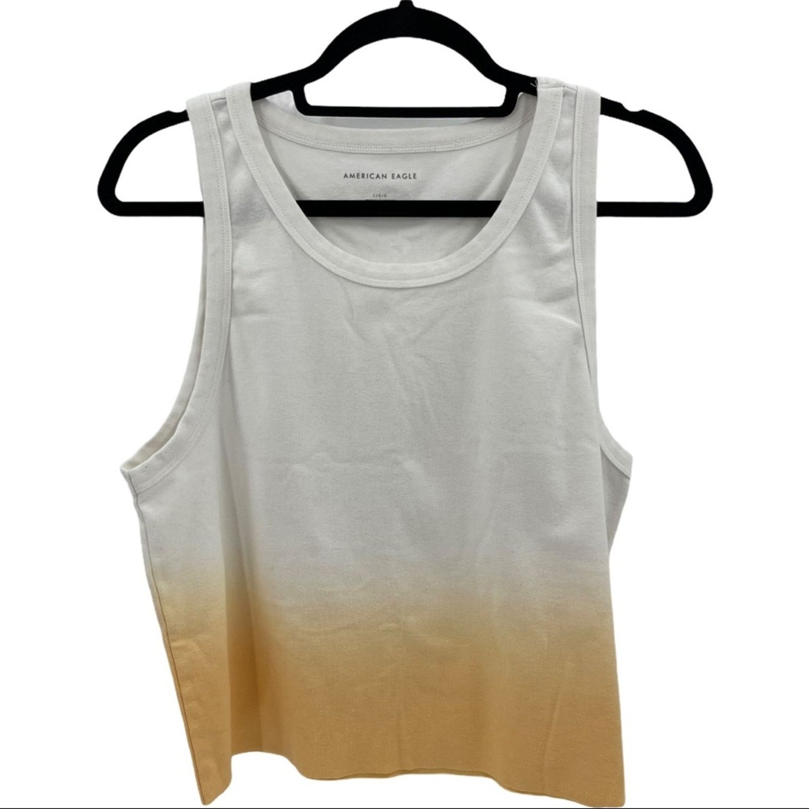 American Eagle Outfitters American Eagle Ombre Raw Hem Tank Top Size L Size L / US 10 / IT 46 - 6 Thumbnail