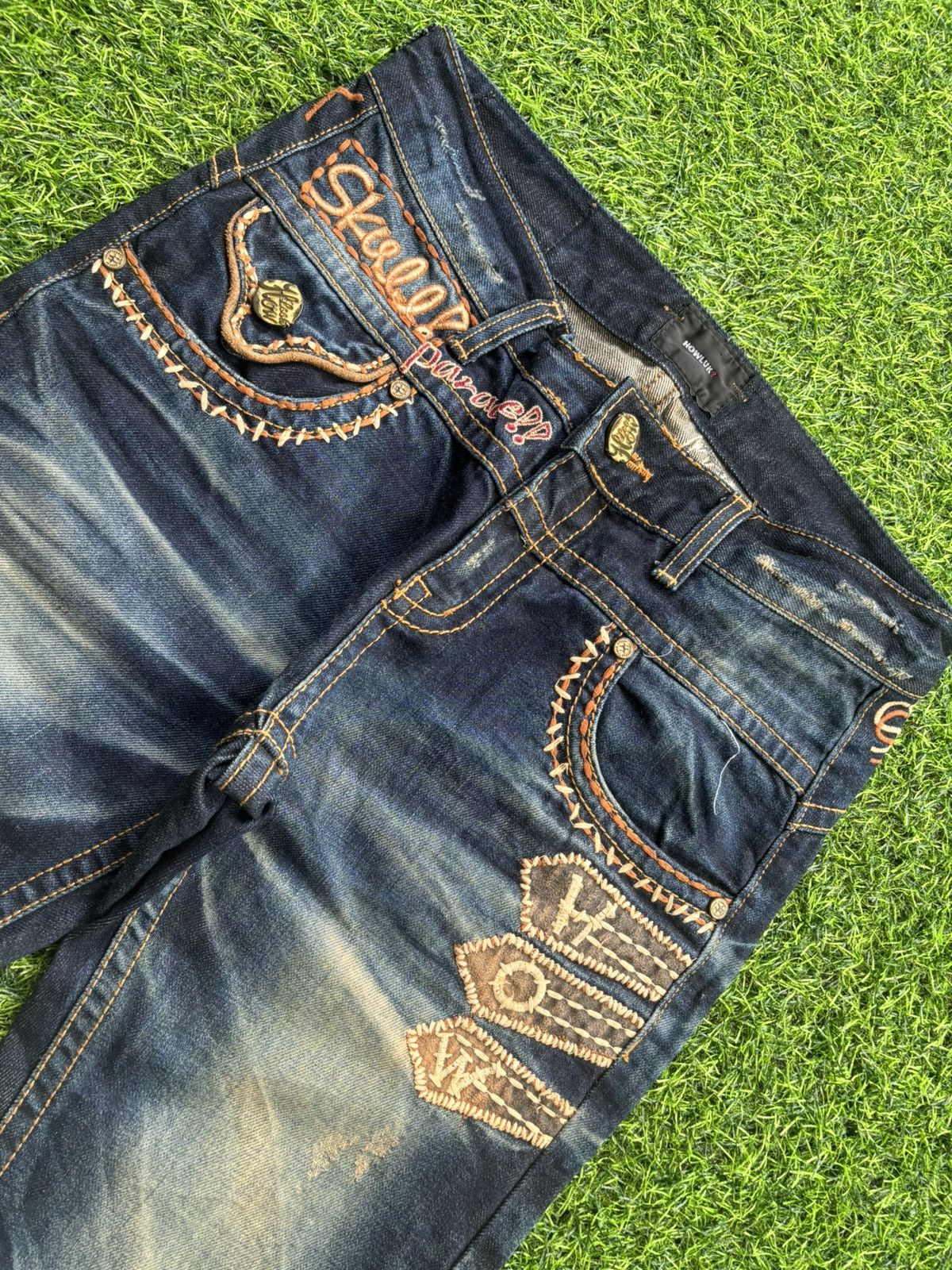 Hysteric Glamour Y2k Howluk Ifsixwasnine Punk Style Jeans Size US 31 - 8 Thumbnail