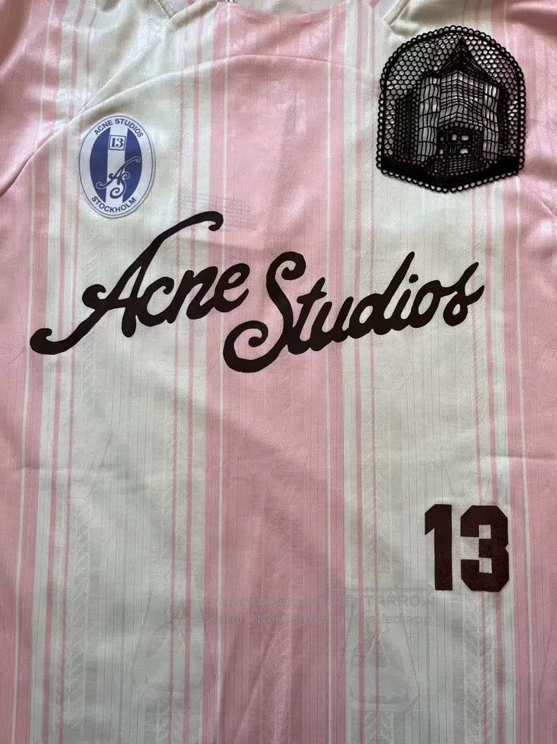 Acne Studios Acne Studios Contrast letter football long-sleeve T-shirt, Size US M / EU 48-50 / 2 - 3 Thumbnail