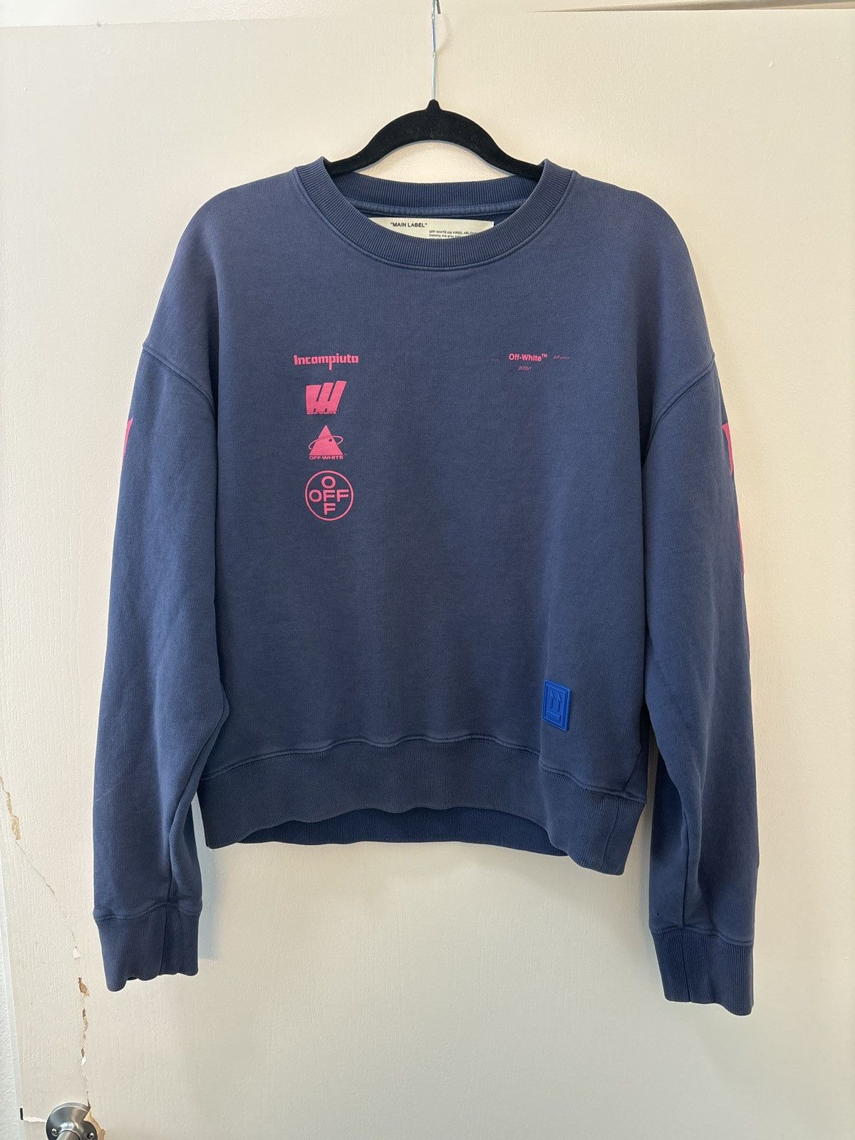 Off-White Rare Off-White “Incompiuto” sweatshirt FW19/20 Size US M / EU 48-50 / 2 - 2 Thumbnail