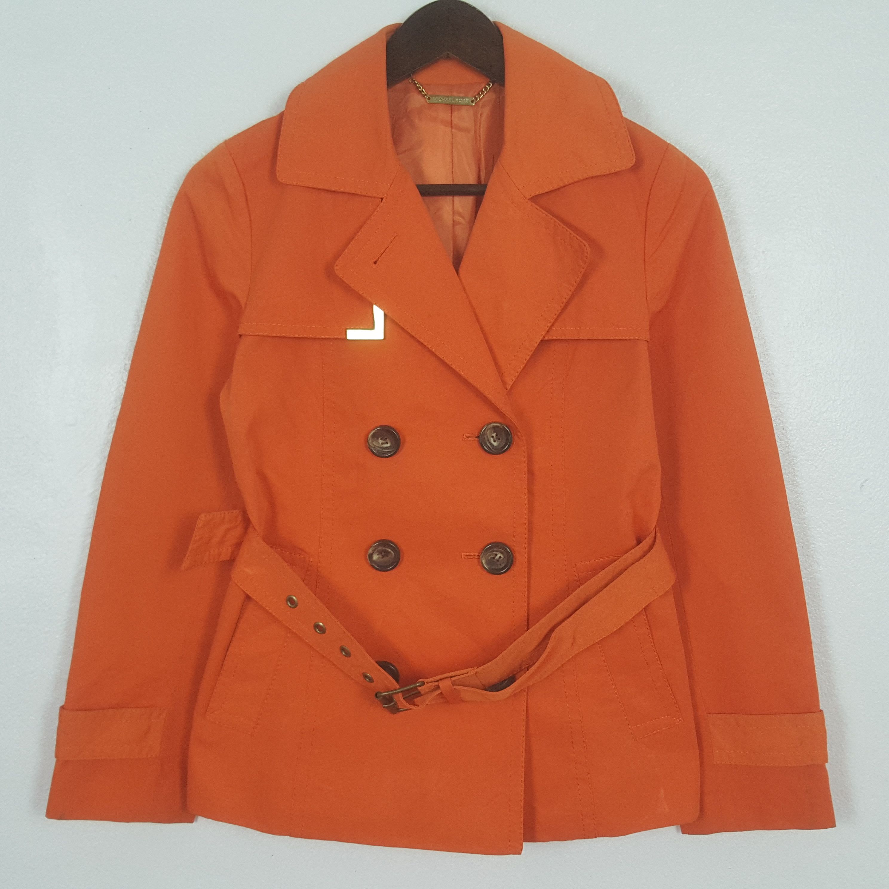 Michael Kors Vintage Michael Kors Trench Coats Jacket Size XS / US 0-2 / IT 36-38 - 1 Thumbnail