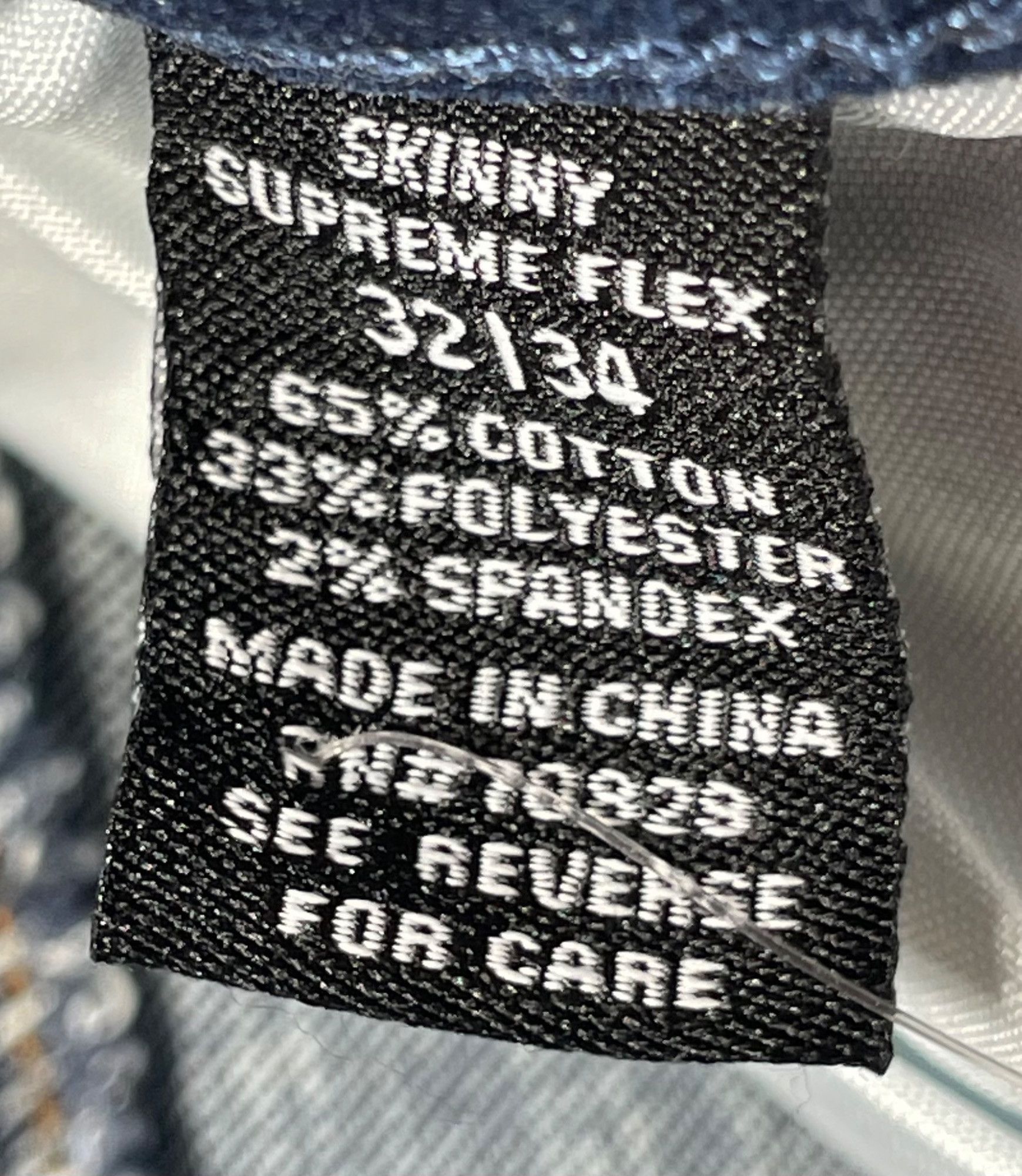 rue21 Rue 21 - Men's Supreme Flex Skinny Jeans - Blue - 32 x 34 Size US 32 / EU 48 - 9 Thumbnail