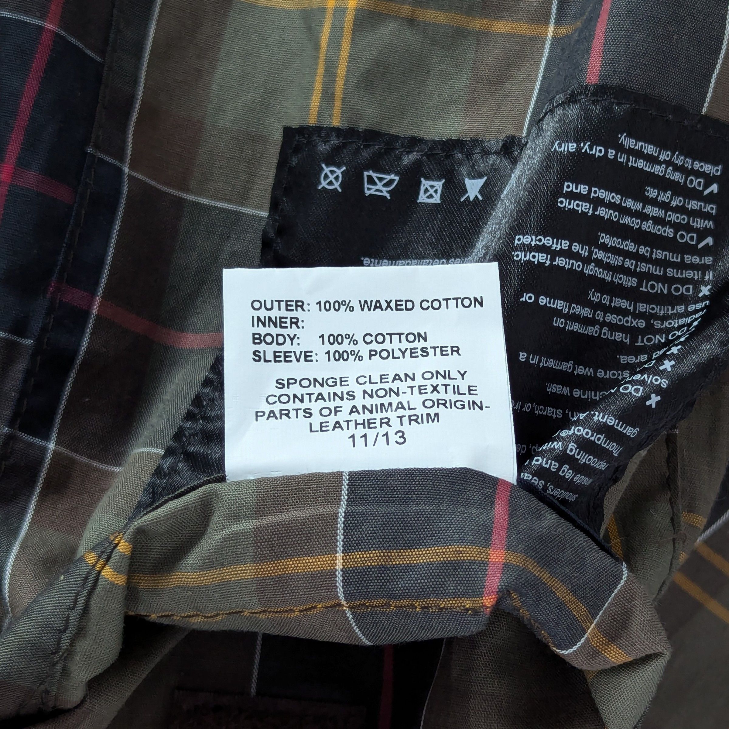 Barbour Barbour Lowland Wax Men's Jacket Brown Size XL Waxed Cotton Size US XL / EU 56 / 4 - 19 Thumbnail