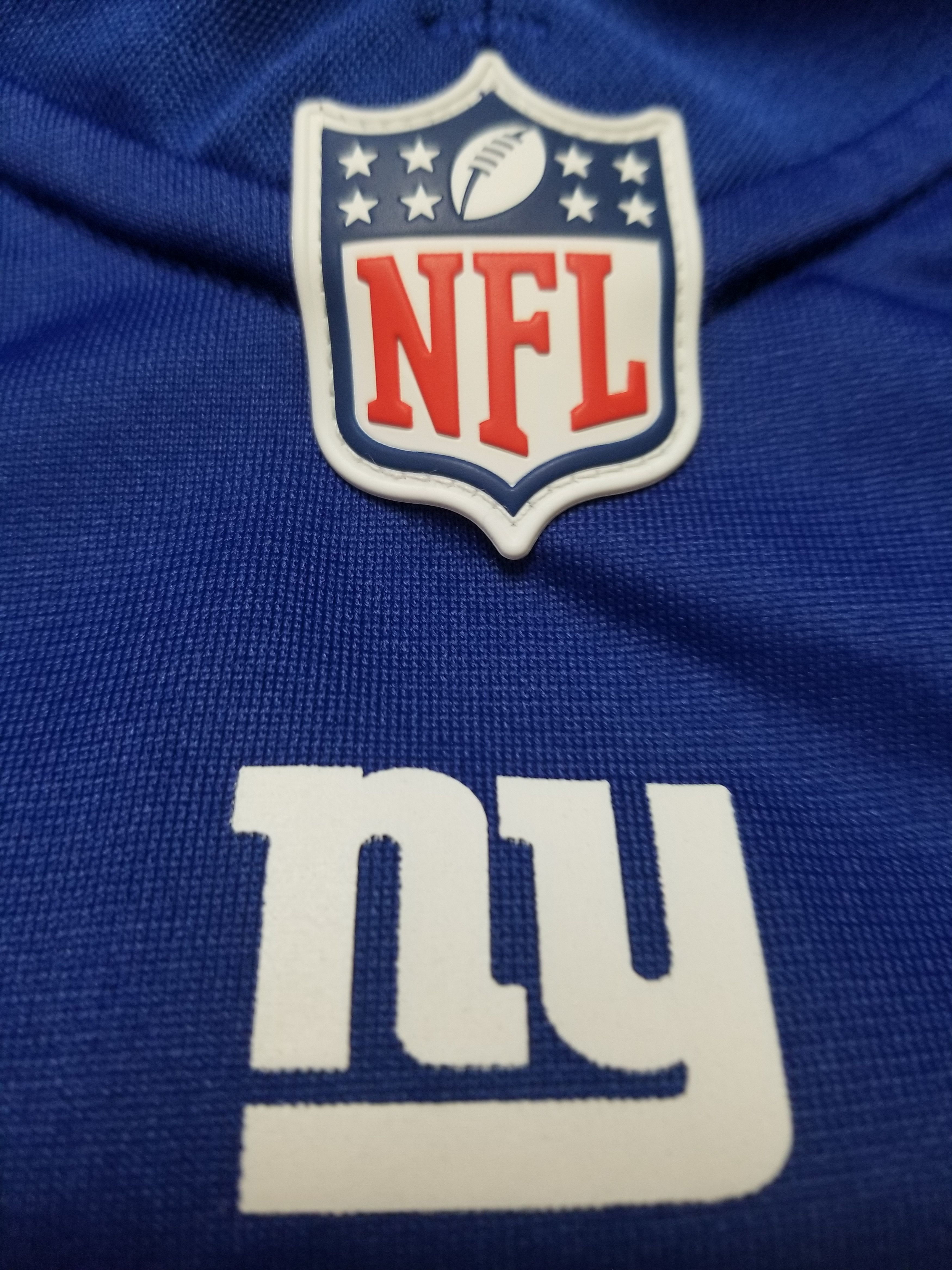 Nike Nike New York Giants #26 Saquon Barkley Onfield NFL Jersey Size US XL / EU 56 / 4 - 6 Thumbnail