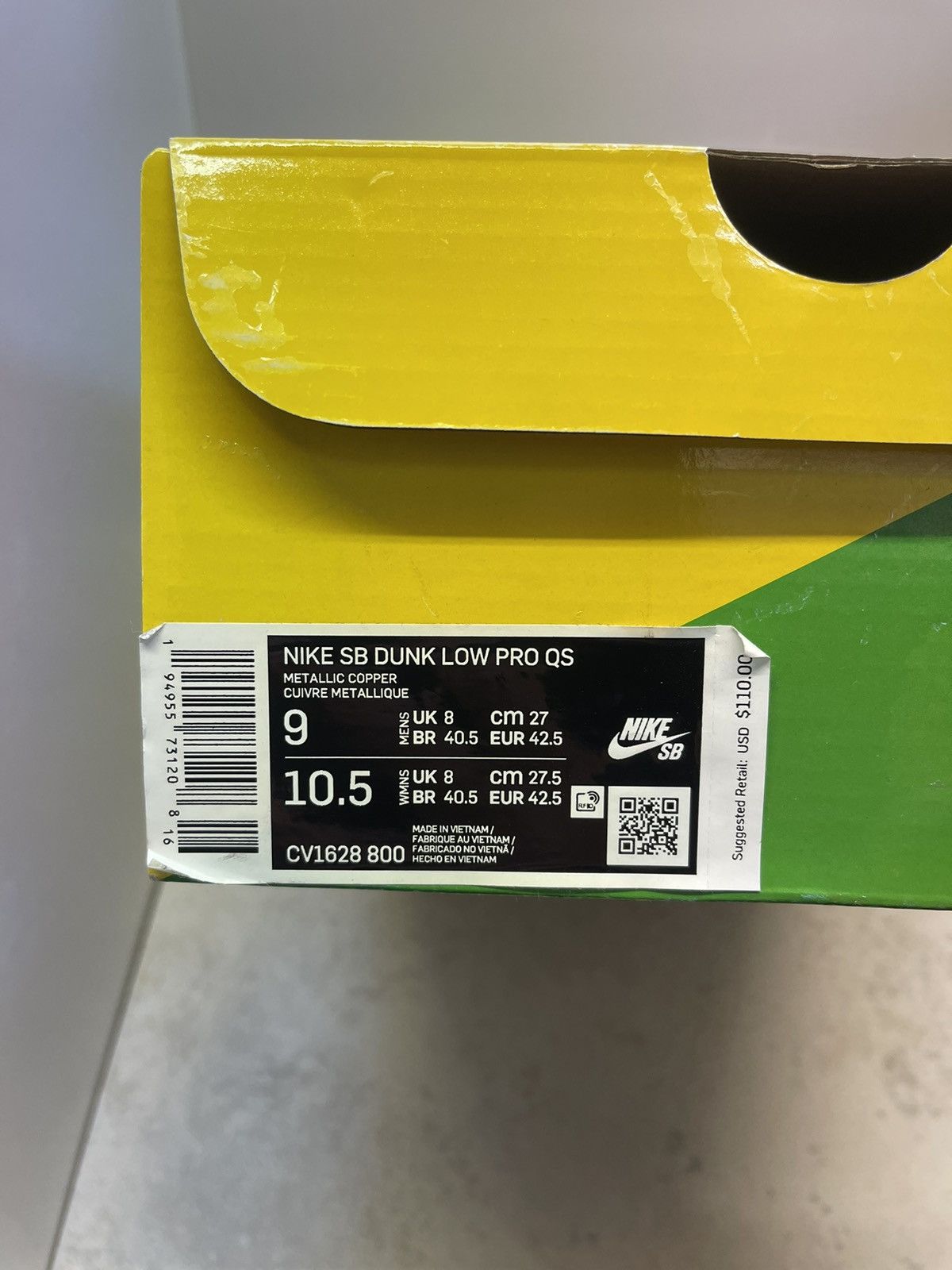 Nike Nike Dunk Low Street Hawker Sneakers Size 9 Size US 9 / EU 42 - 9 Thumbnail