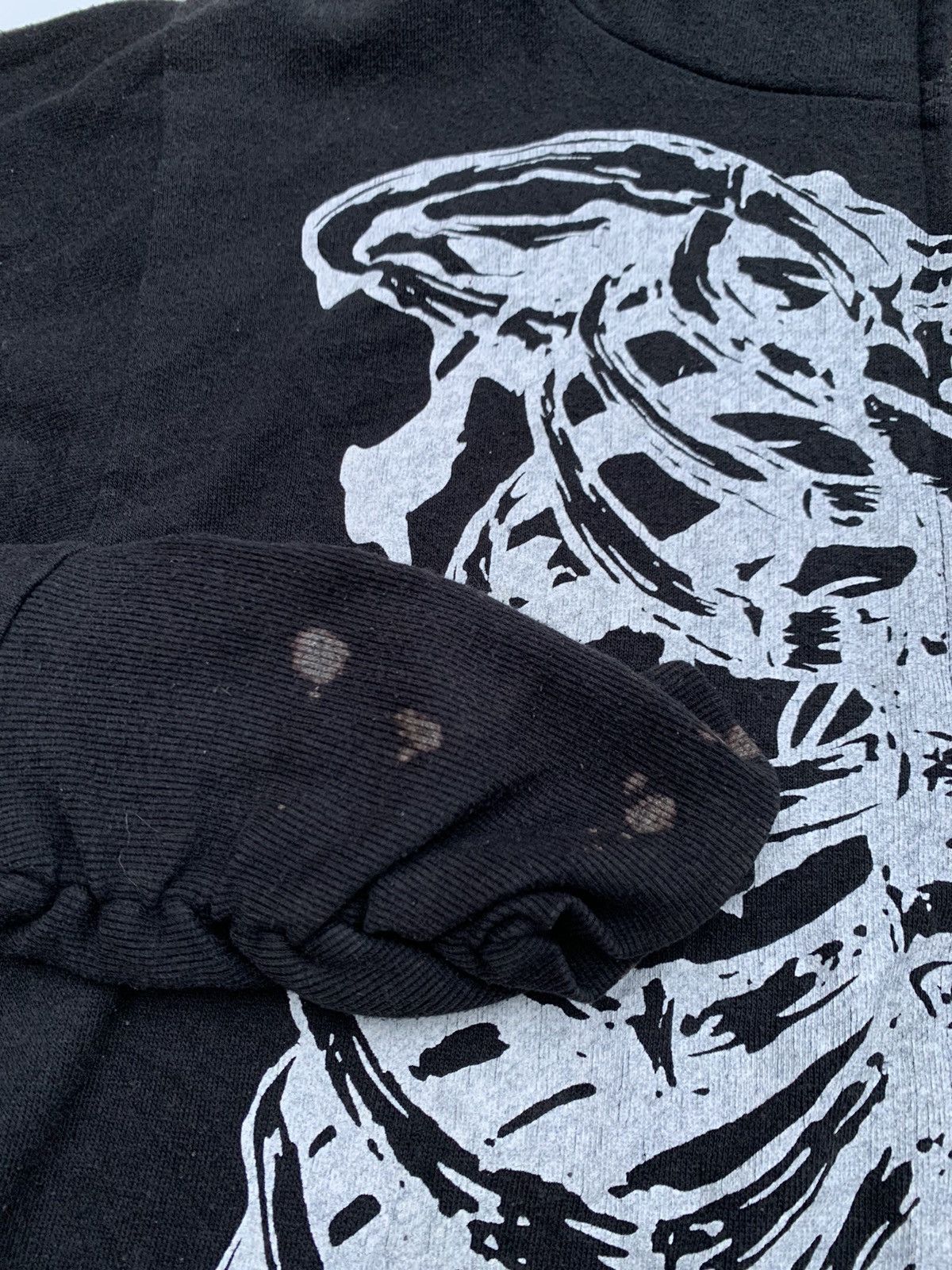 Japanese Brand Japanese Oggetto Skull Skeleton Hoodie Size US M / EU 48-50 / 2 - 7 Thumbnail