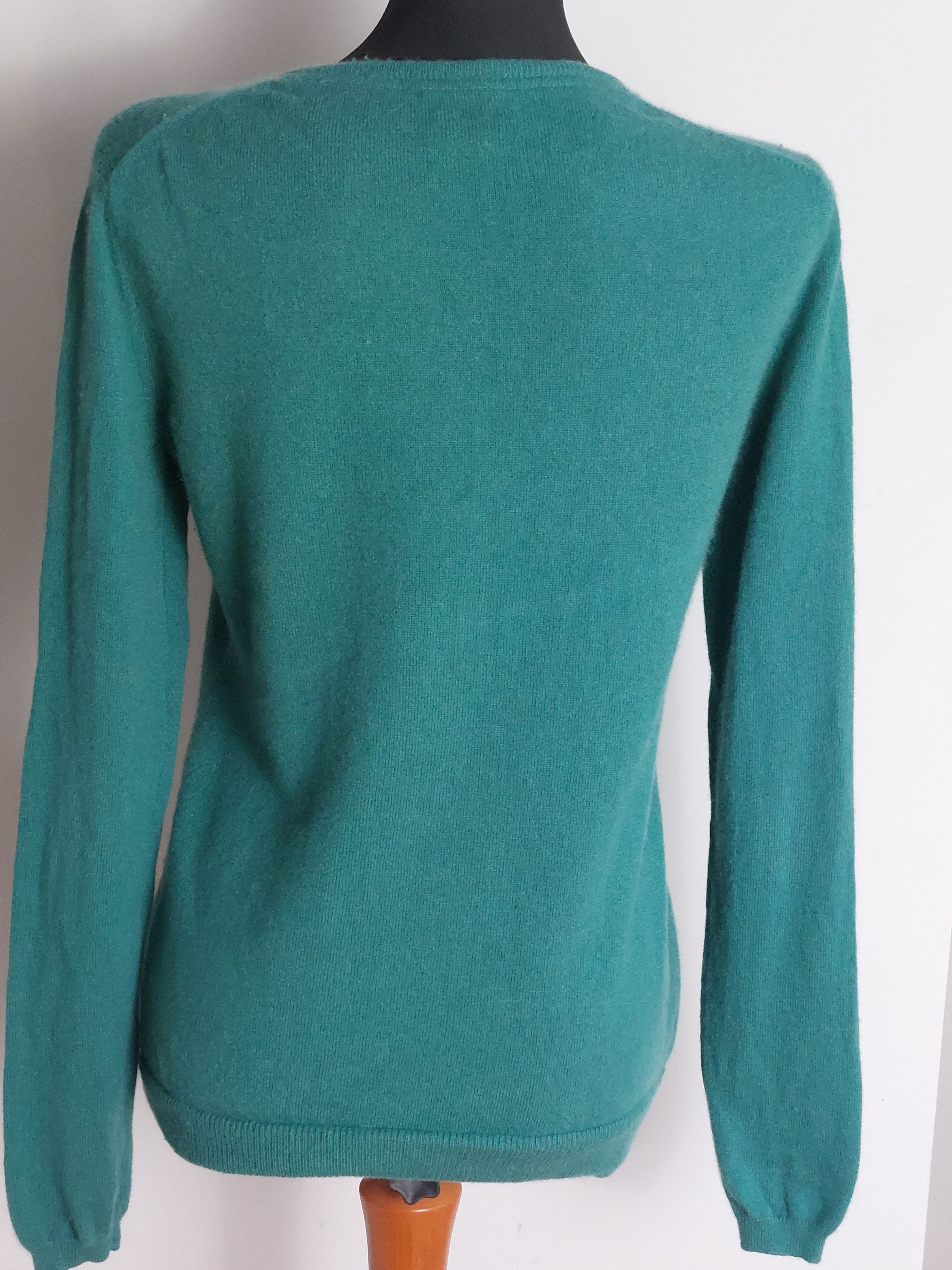 Other 100% Cashmer Cardigan Petrol Size M / US 6-8 / IT 42-44 - 3 Thumbnail