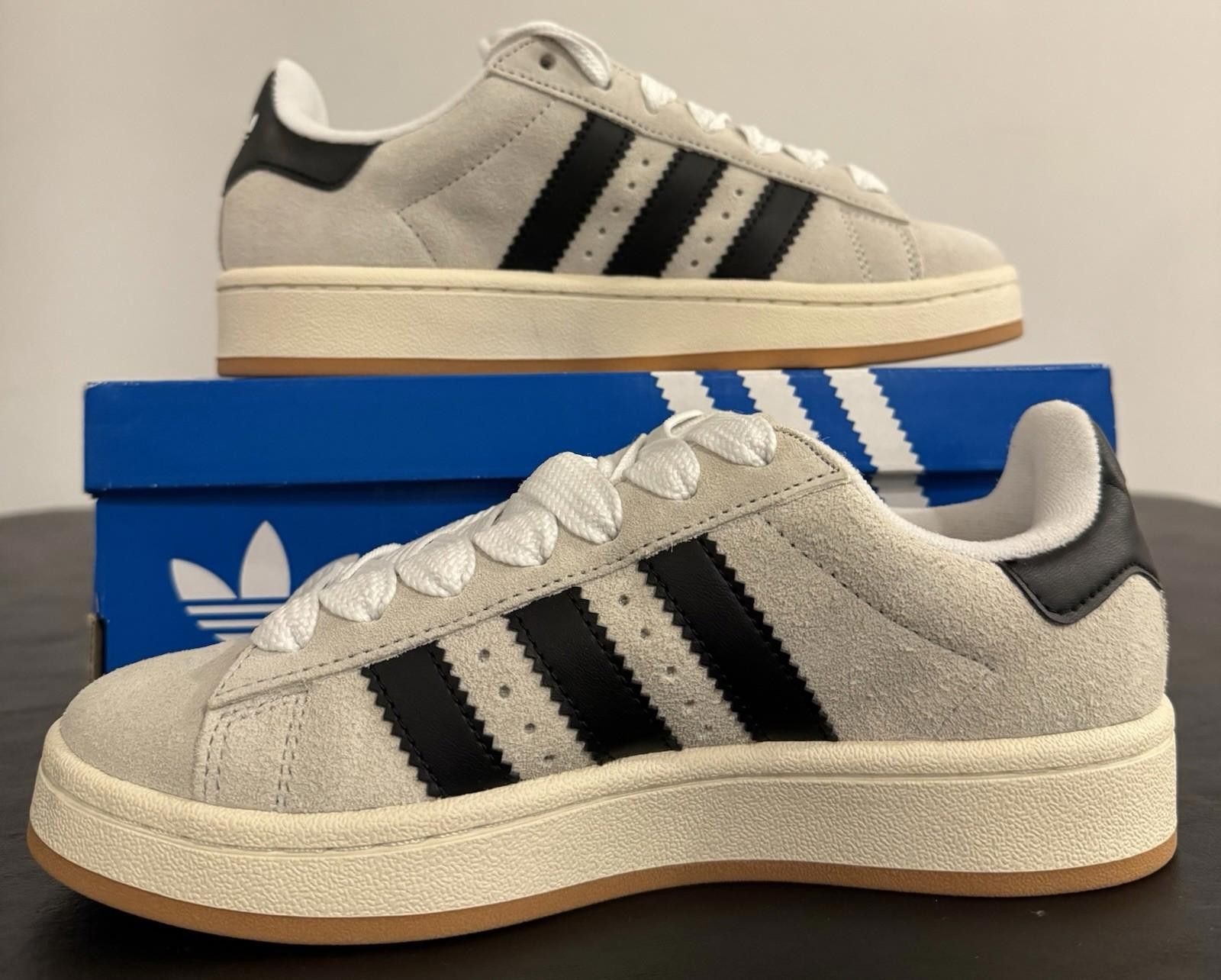 Adidas Size 5 - adidas Campus 00s Crystal White Black W Size US 5 / IT 35 - 3 Thumbnail