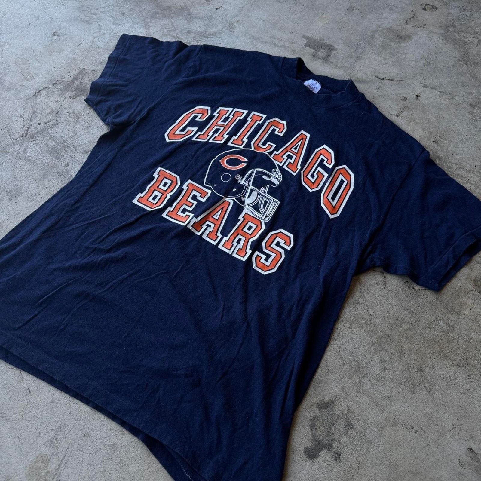 Logo 7 Vintage 80s nfl chicago bears tee shirt logo 7 Size US M / EU 48-50 / 2 - 2 Thumbnail