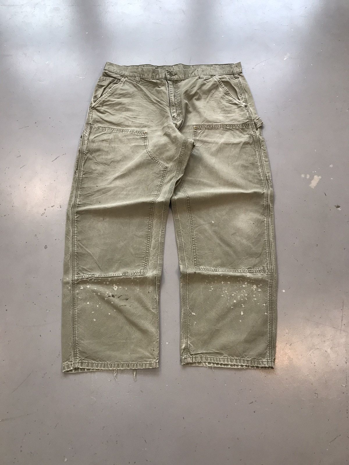 Carhartt × Vintage Vintage Carhartt B195 ARG double knee denim Size US 38 / EU 54 - 1 Thumbnail