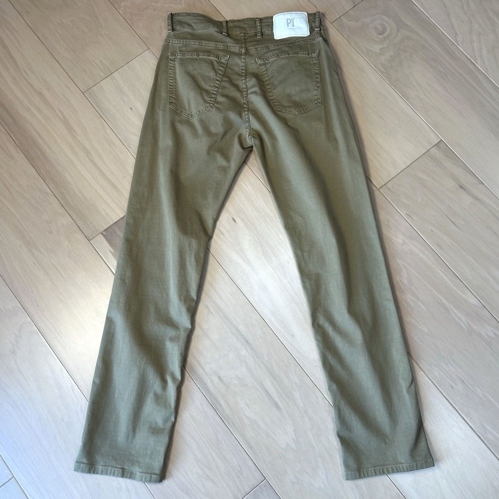 PT Torino PT Torino Pants Mens 30 Tan Jazz Denim RLZ Pocket Men 30x28 Size US 30 / EU 46 - 3 Thumbnail