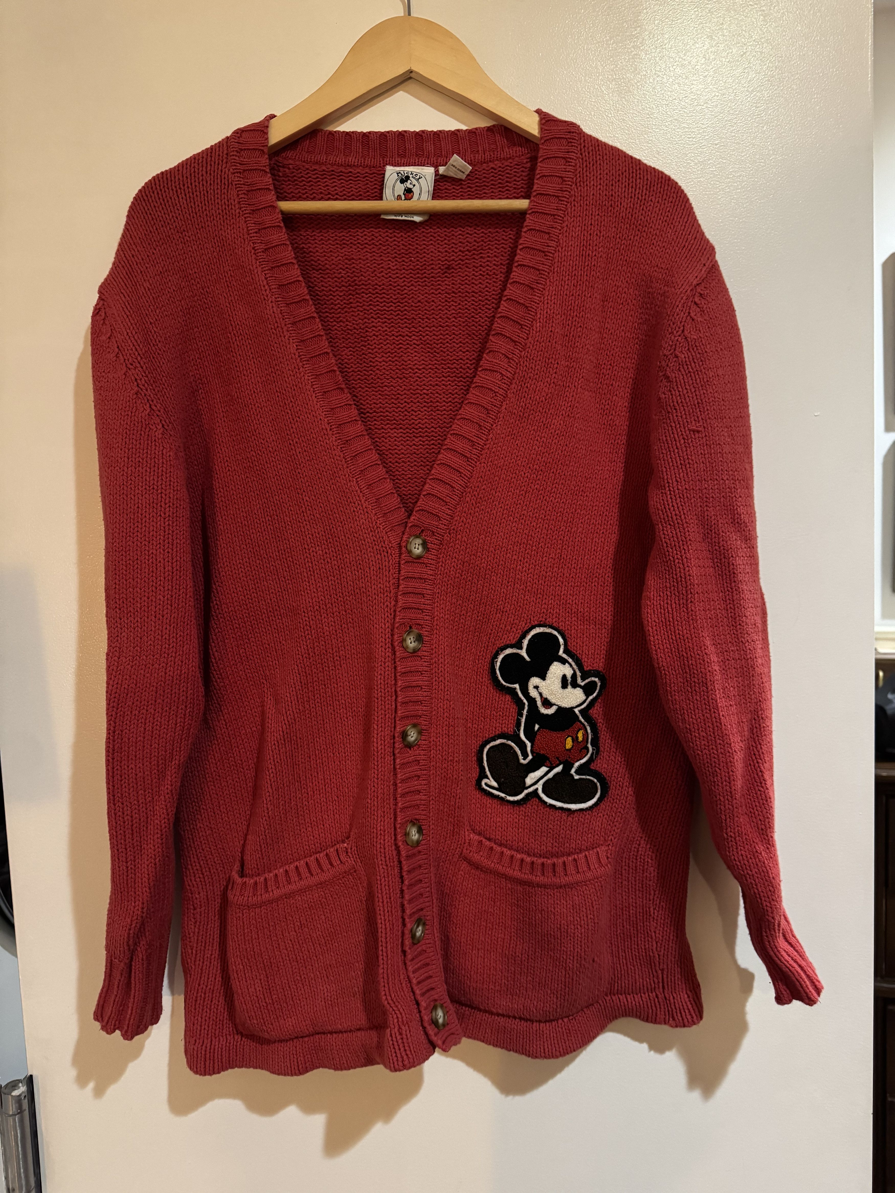 Other Red Mickey Mouse Cardigan Size US M / EU 48-50 / 2 - 1 Thumbnail