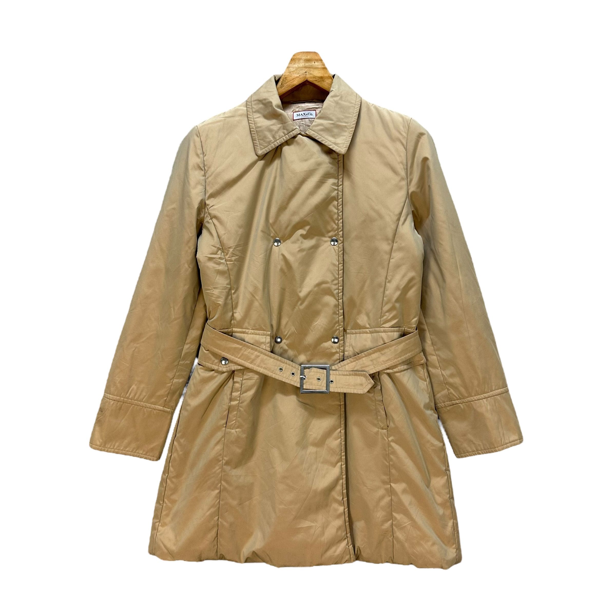 MAX CO Classics Women's Belted Coat Jacket #012-1421