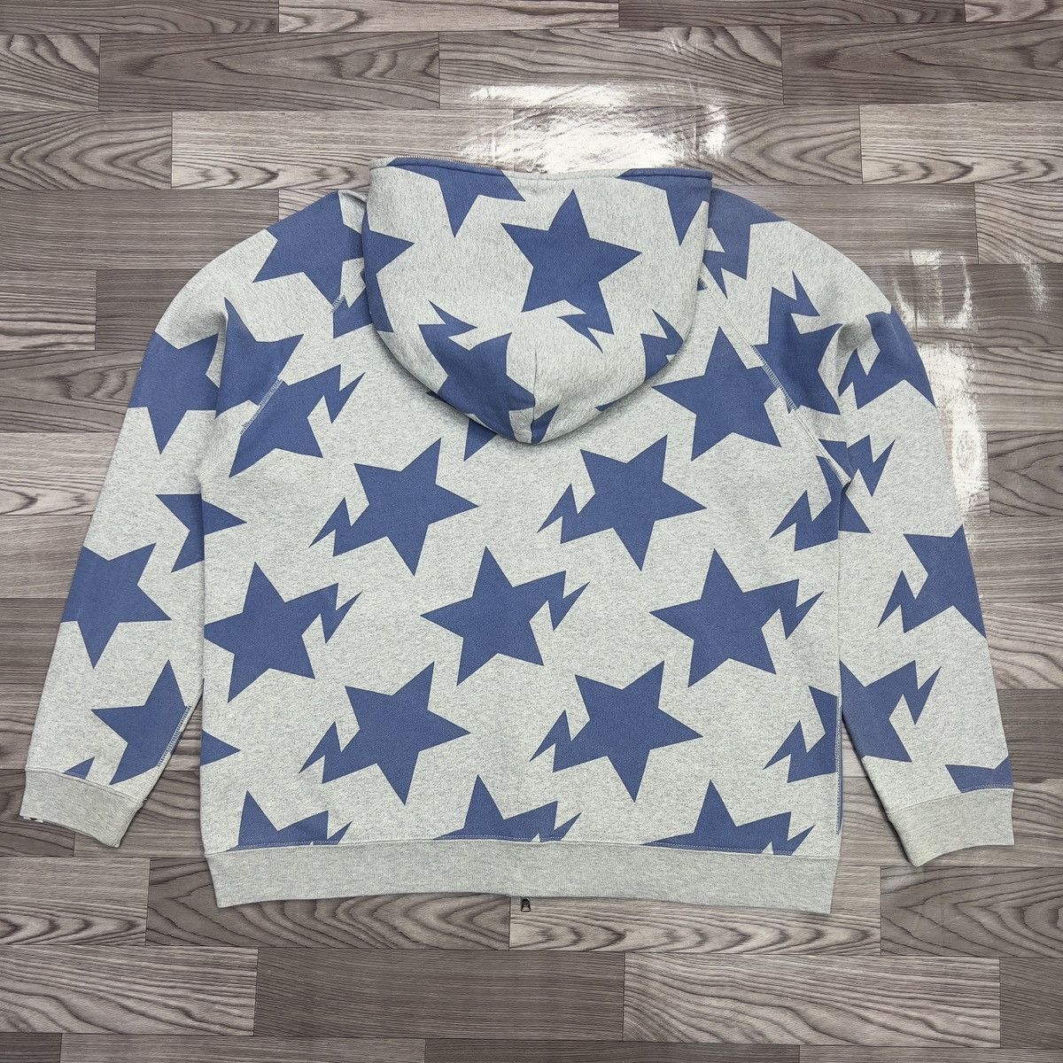 Bape 2008 Bape Nigo Bapesta Full Zip Hoodie Size US L / EU 52-54 / 3 - 4 Thumbnail